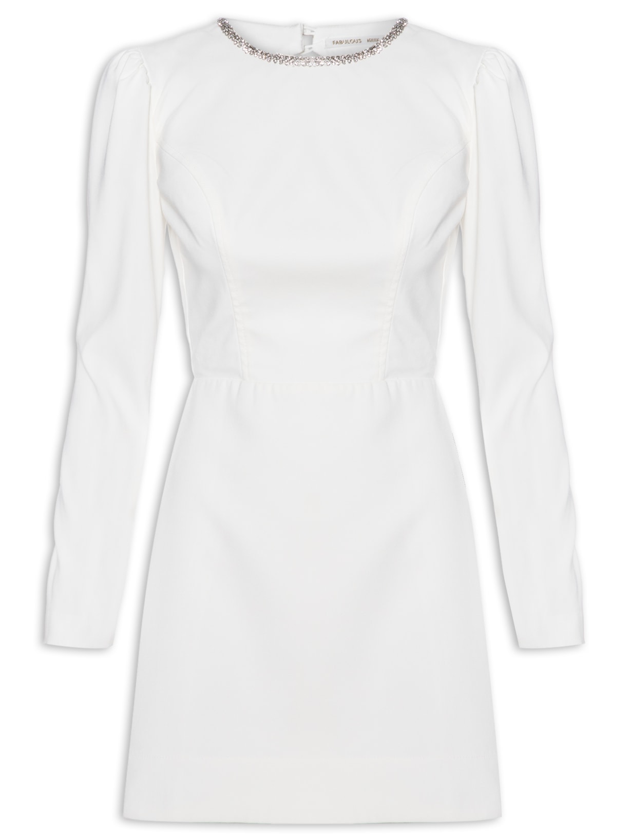 Vestido Curto Julie - Off White