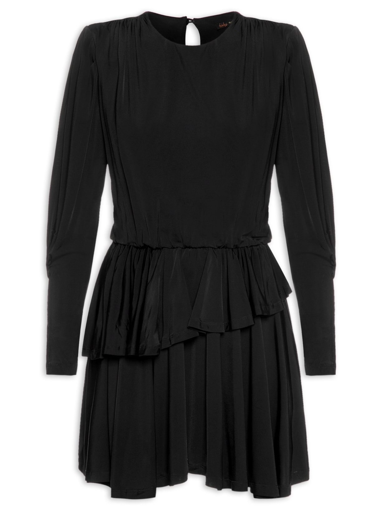 Vestido Curto Letícia - Preto