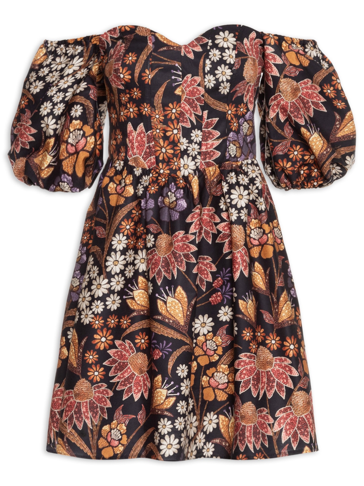 Vestido Curto Lili - Preto