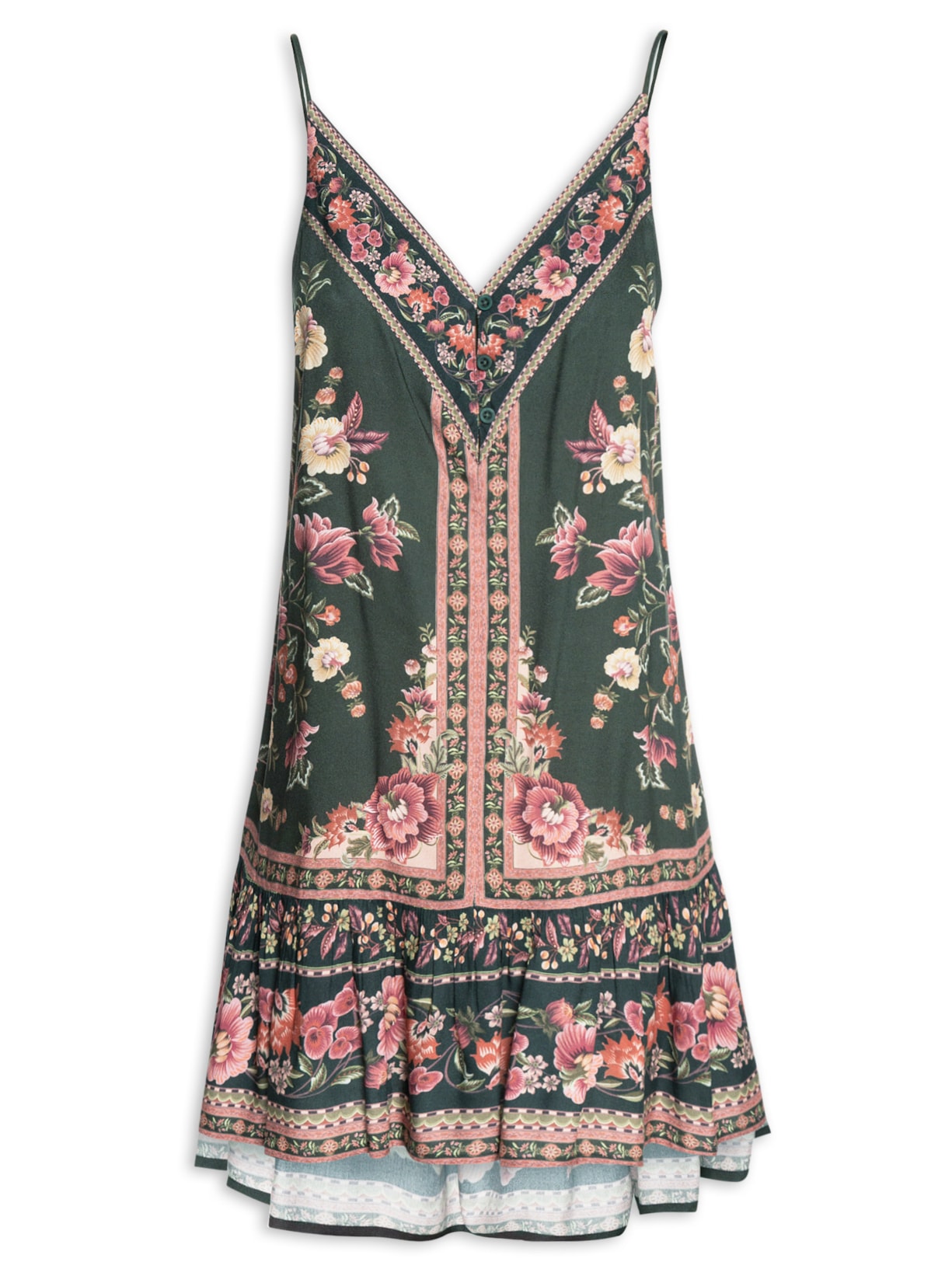 Vestido Curto Lina - Verde