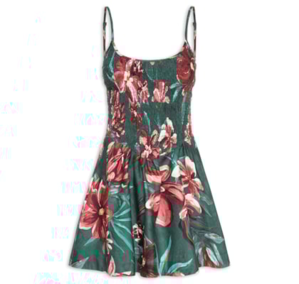 Vestido Curto Lineia - Verde