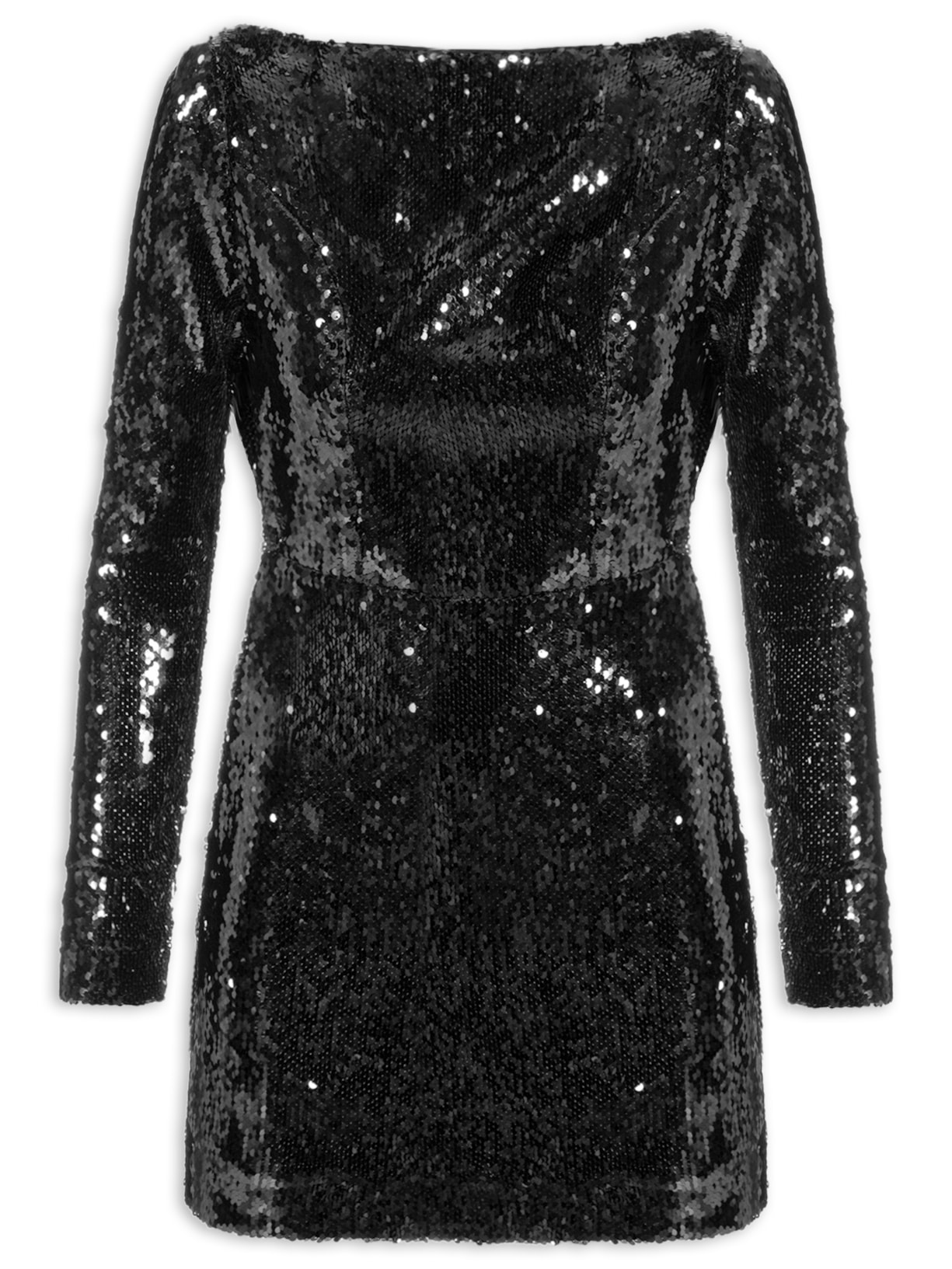 Vestido Curto Lu - Preto