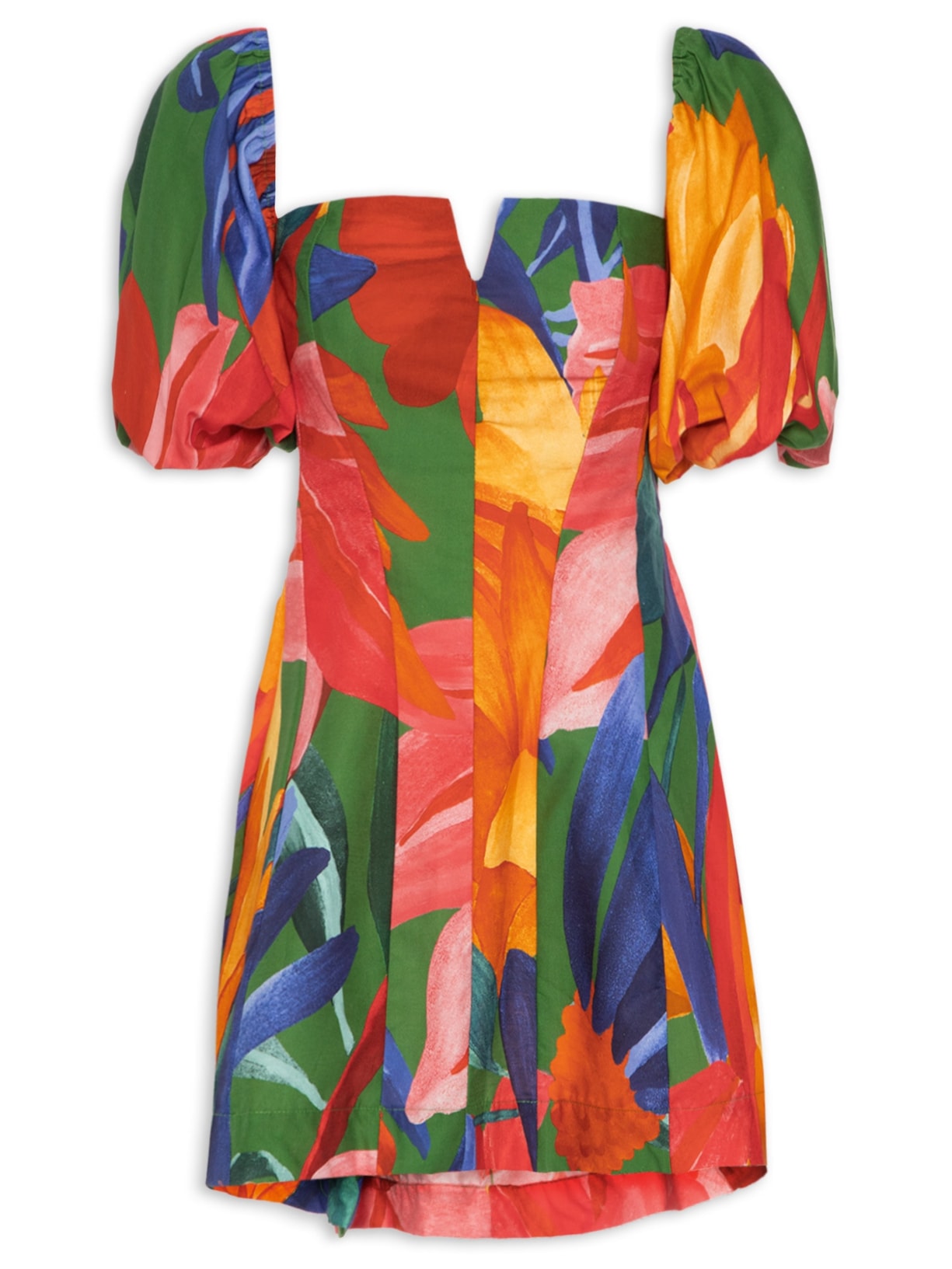 Vestido Curto Luiza - Verde