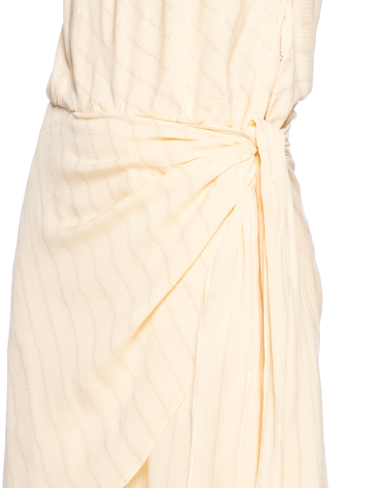 Vestido Curto Lurex Um Ombro Só Amarelo Dress To