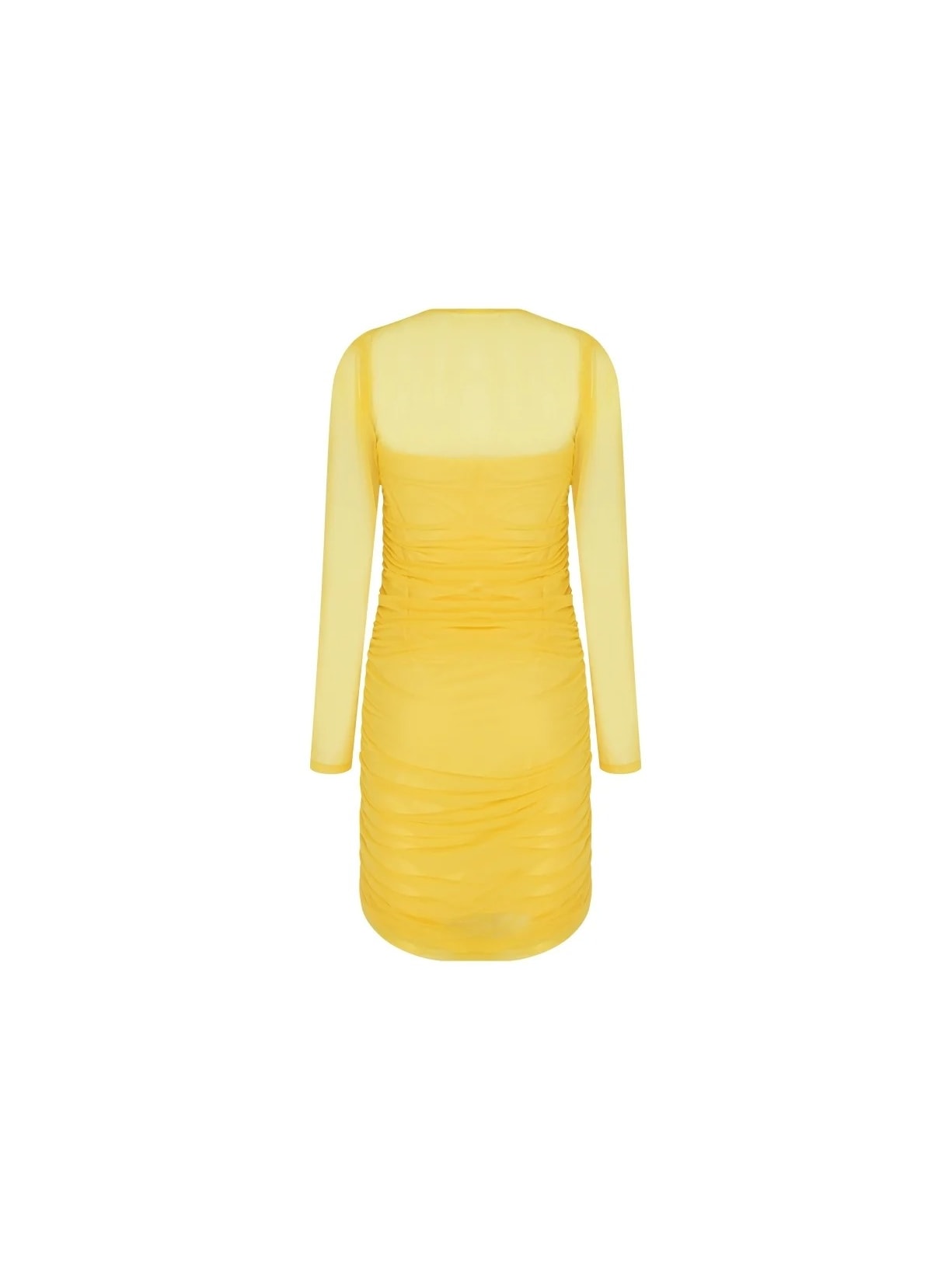 Vestido Curto Mareh Maresia Amarelo Shop Ginger