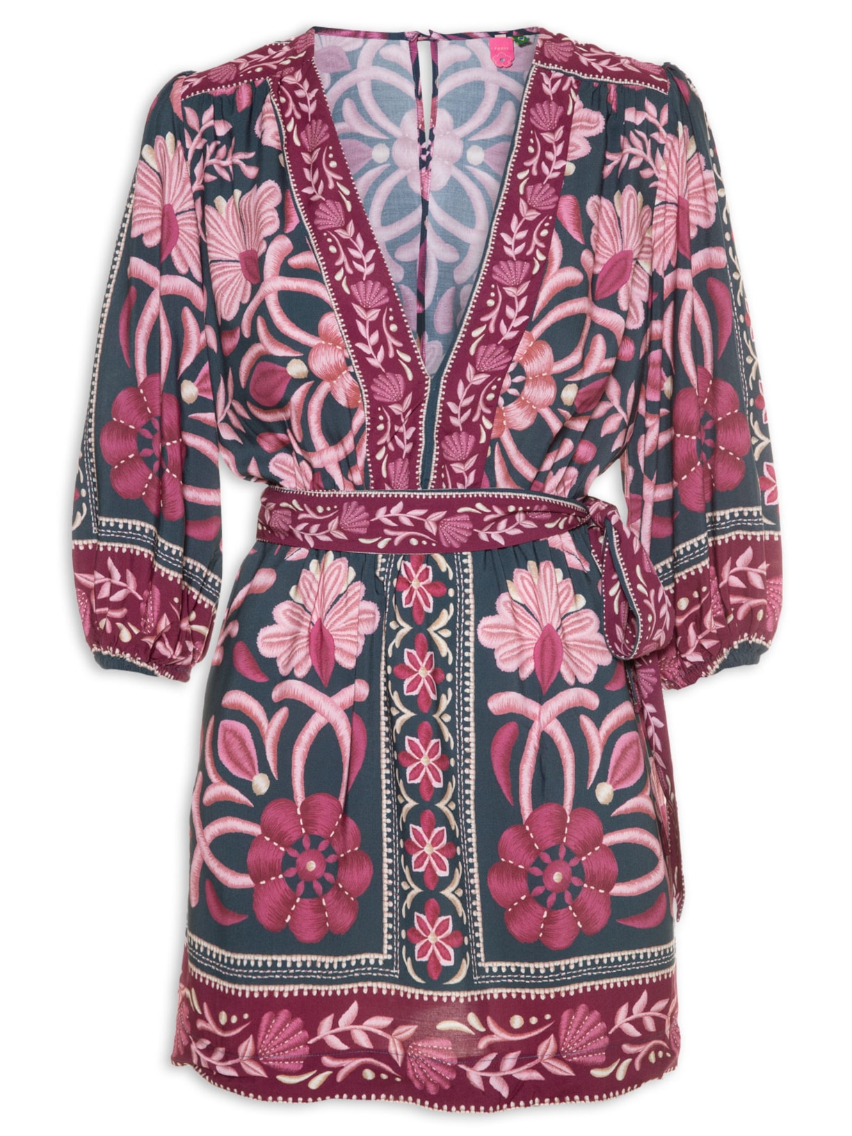Vestido Curto Maresia - Roxo