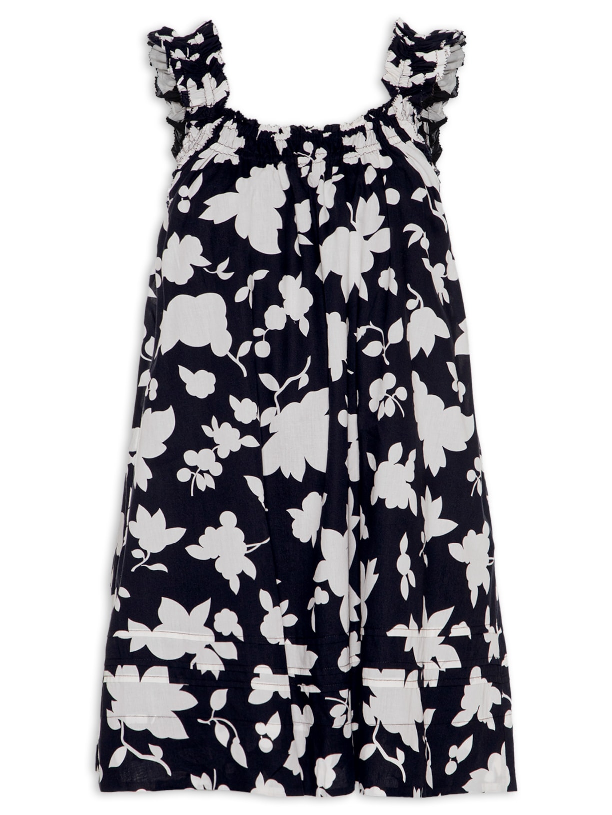 Vestido Curto Meg Cotton Mini Dress Preto Levi's