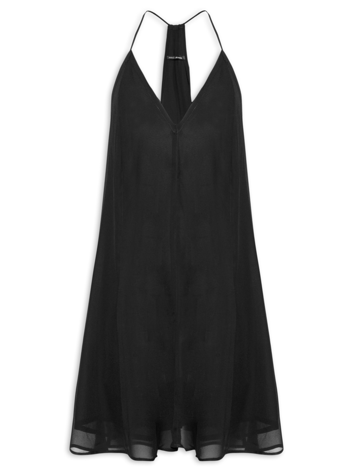 Vestido Curto Nadador Preto Animale Jeans