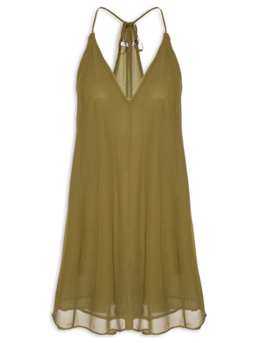 Vestido Curto Nadador - Verde
