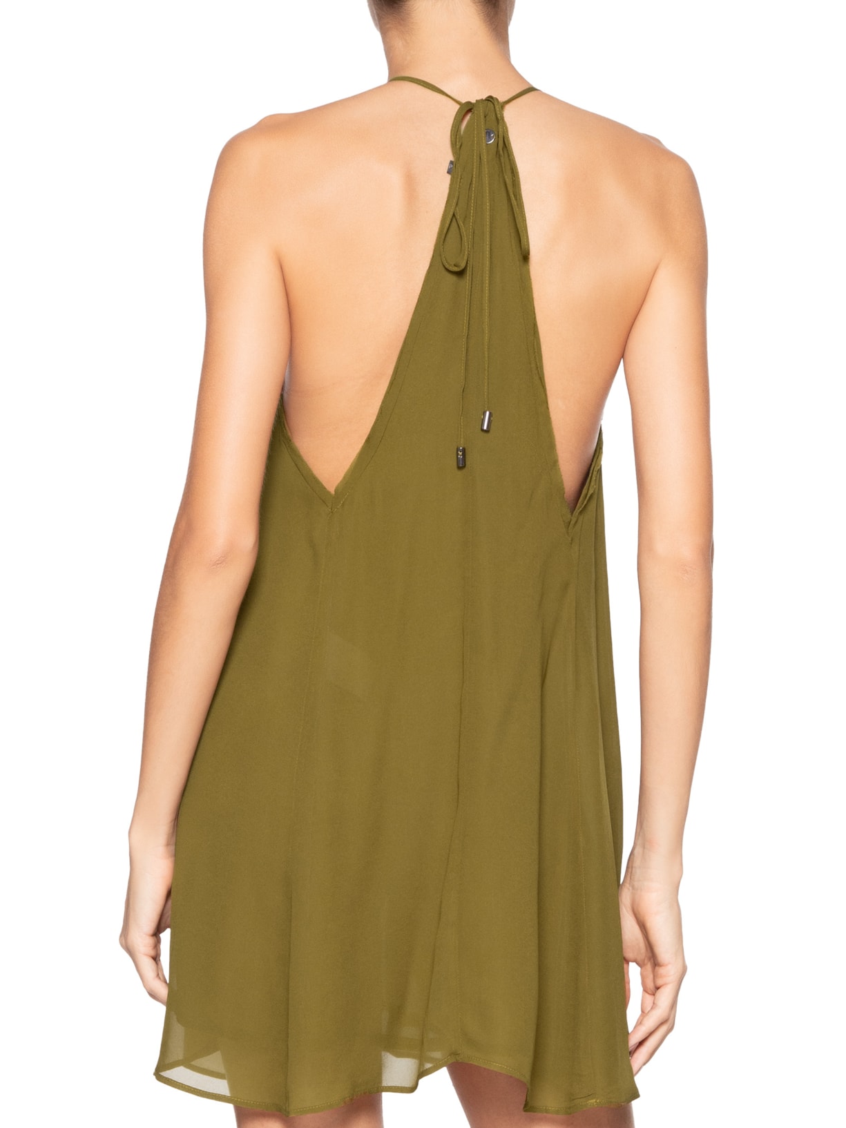 Vestido Curto Nadador Verde Animale Jeans