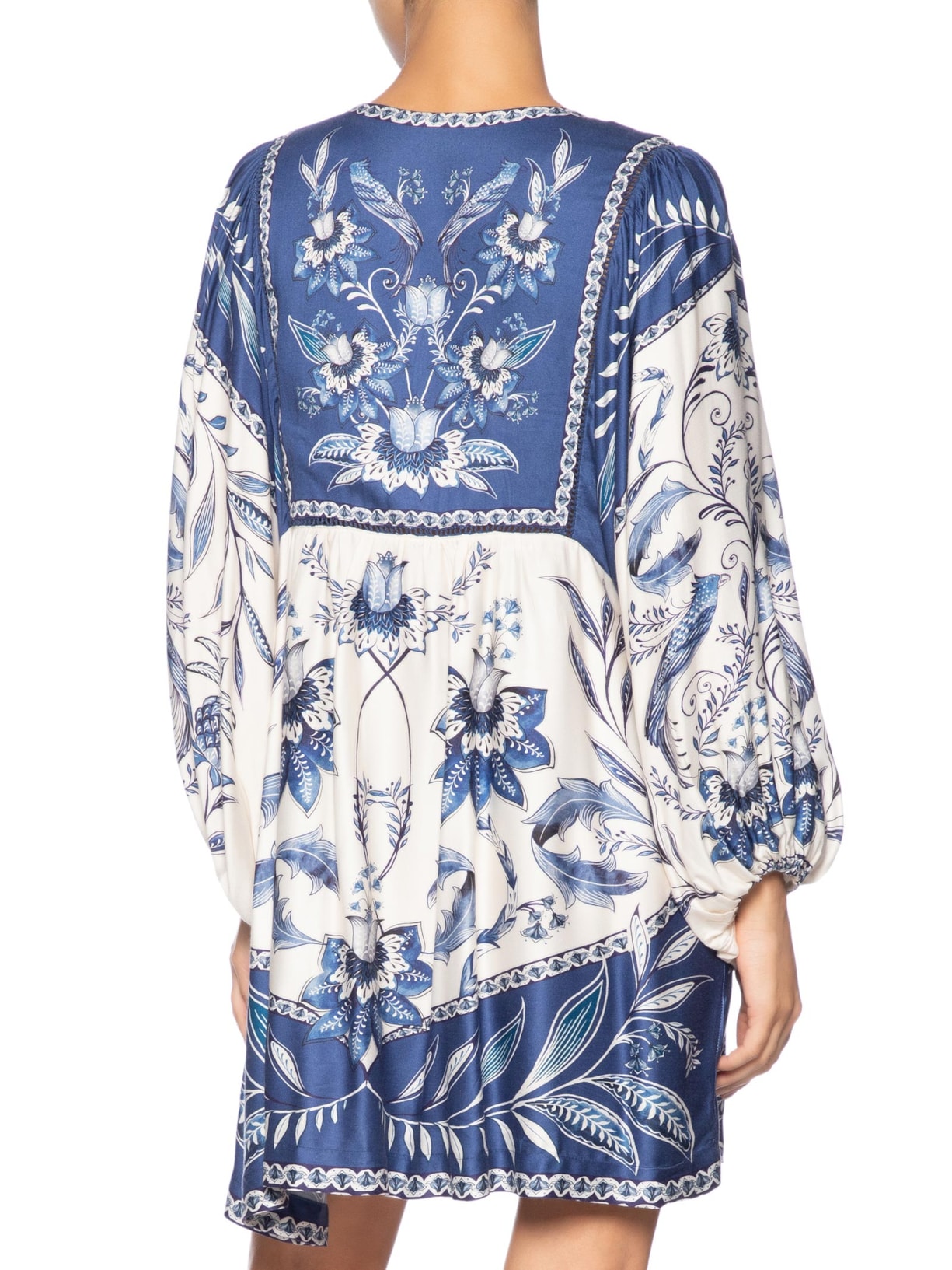 Vestido Curto Nina Azul Farm