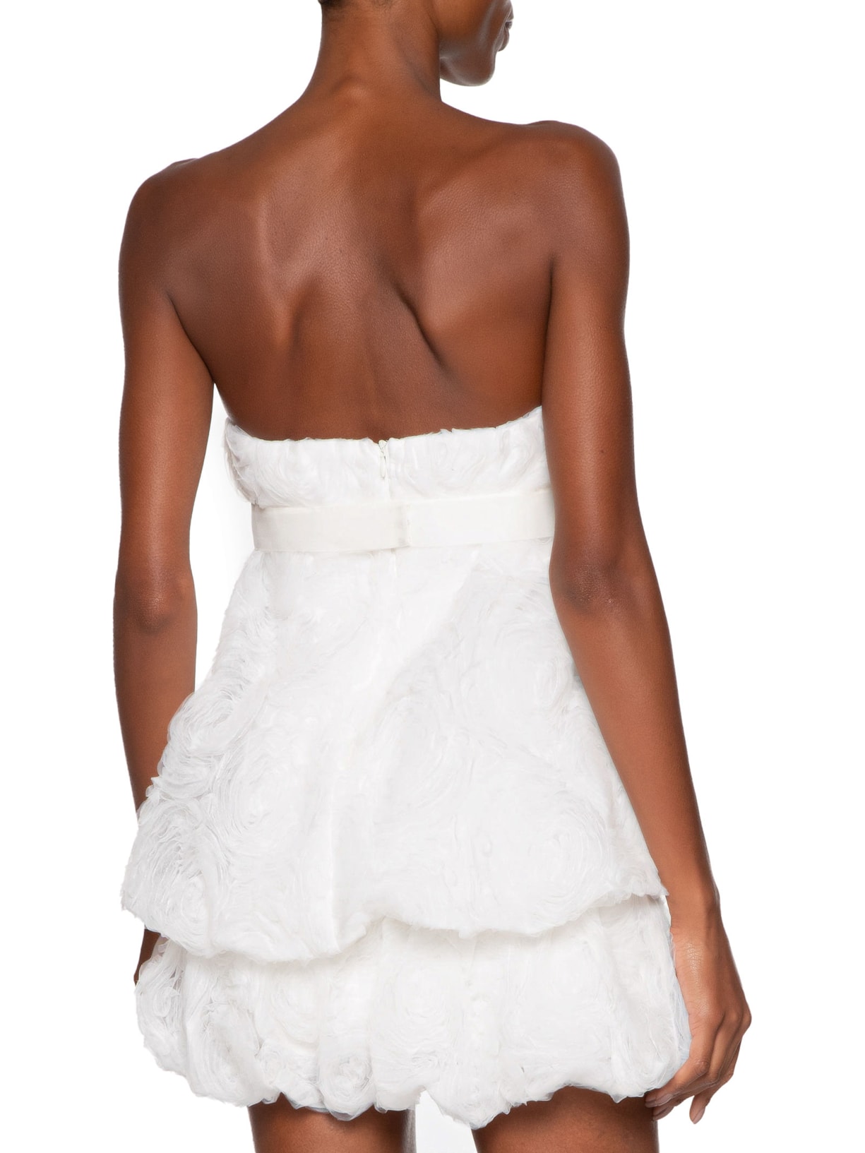 Vestido Curto Nina Balonê Branco Fabulous Agilitá