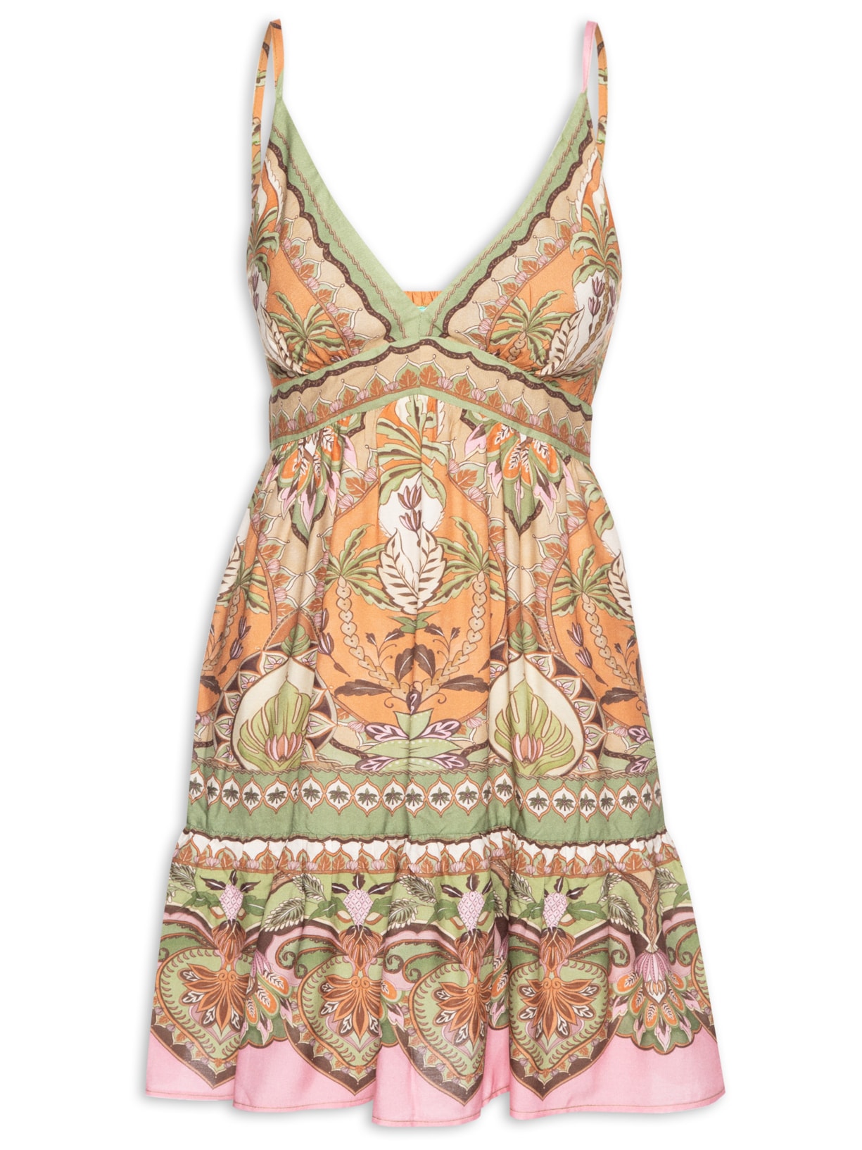 Vestido Curto Odara - Verde