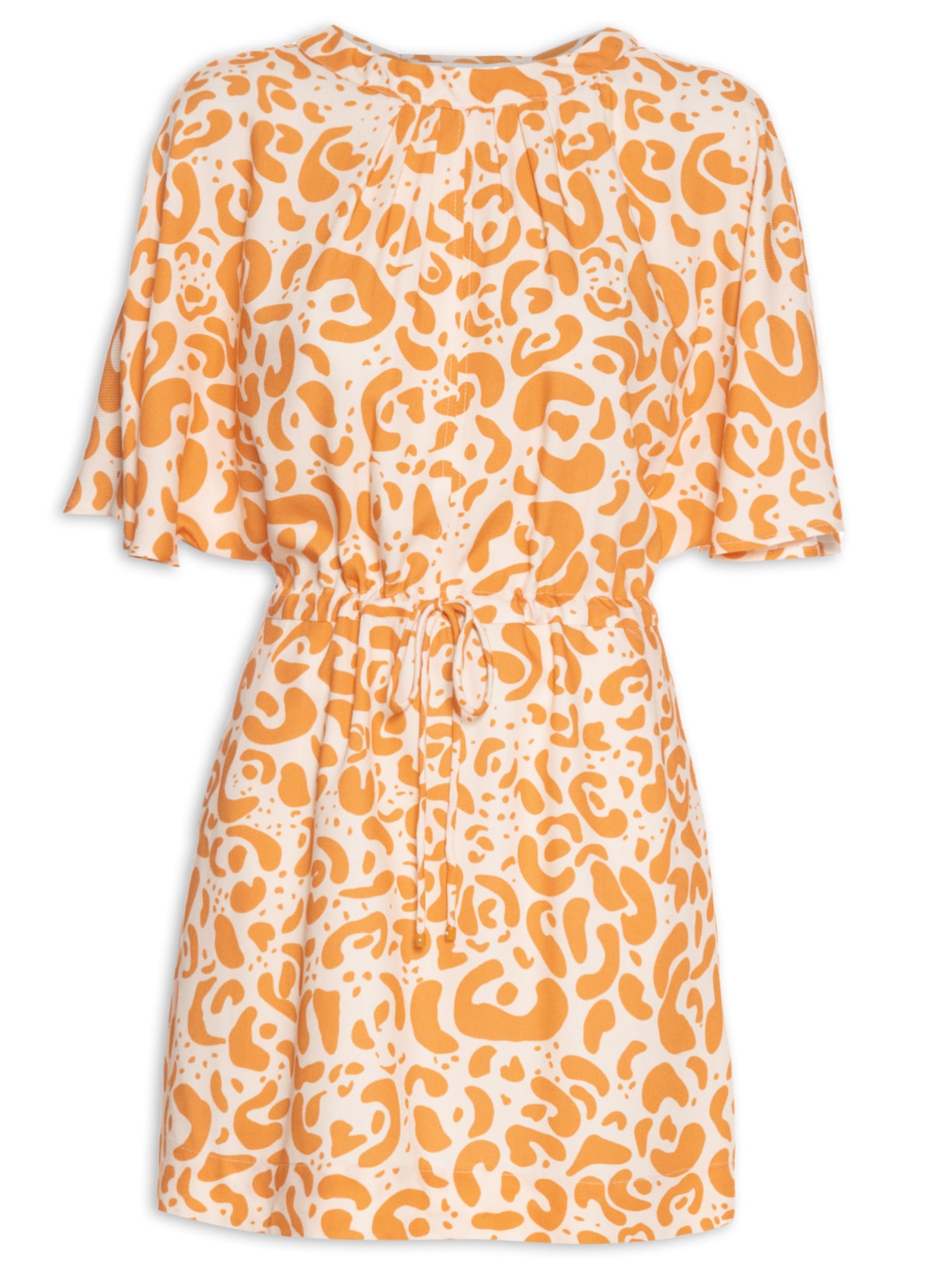 Vestido Curto Onça Lido - Animal Print
