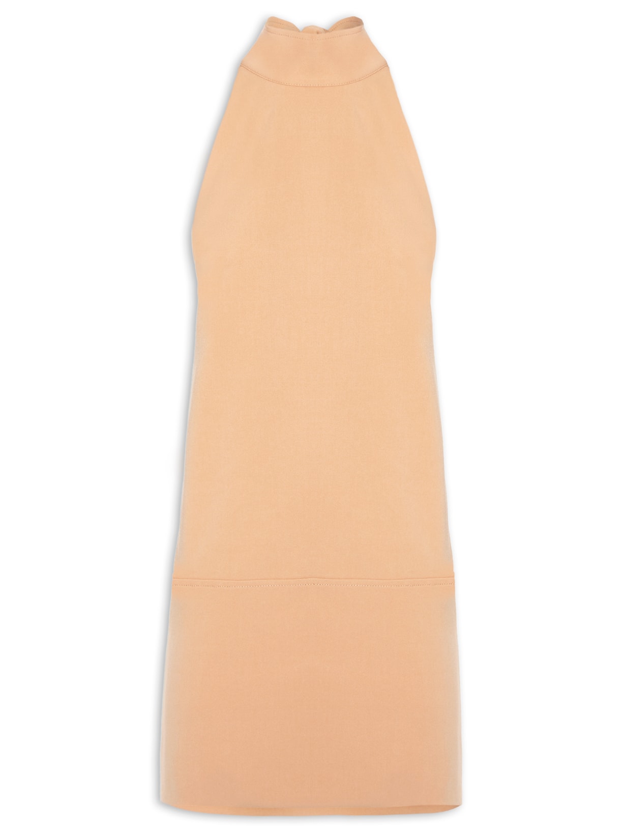 Vestido Curto Pamela Bege Animale