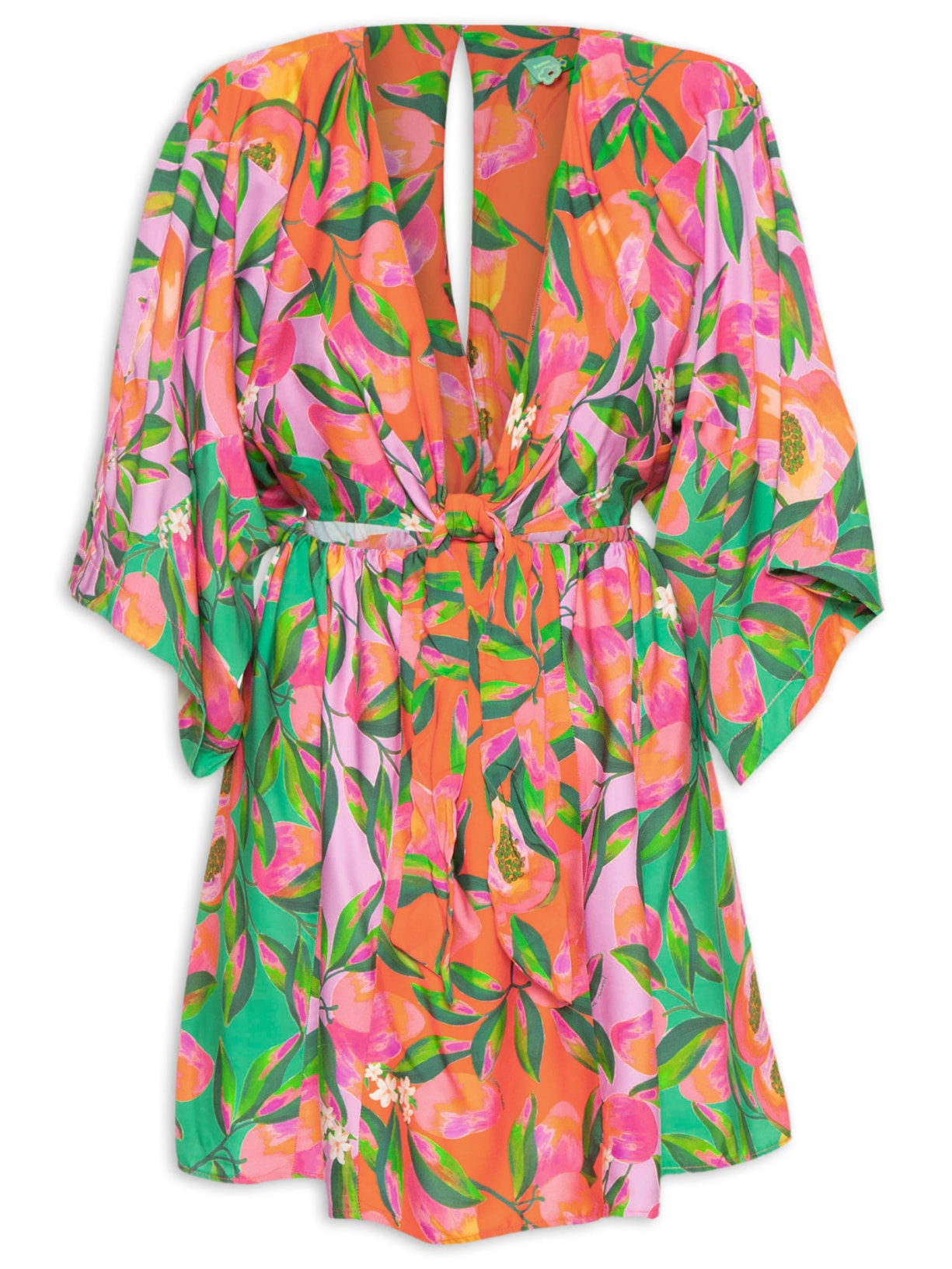 Vestido Curto Papaya - Rosa