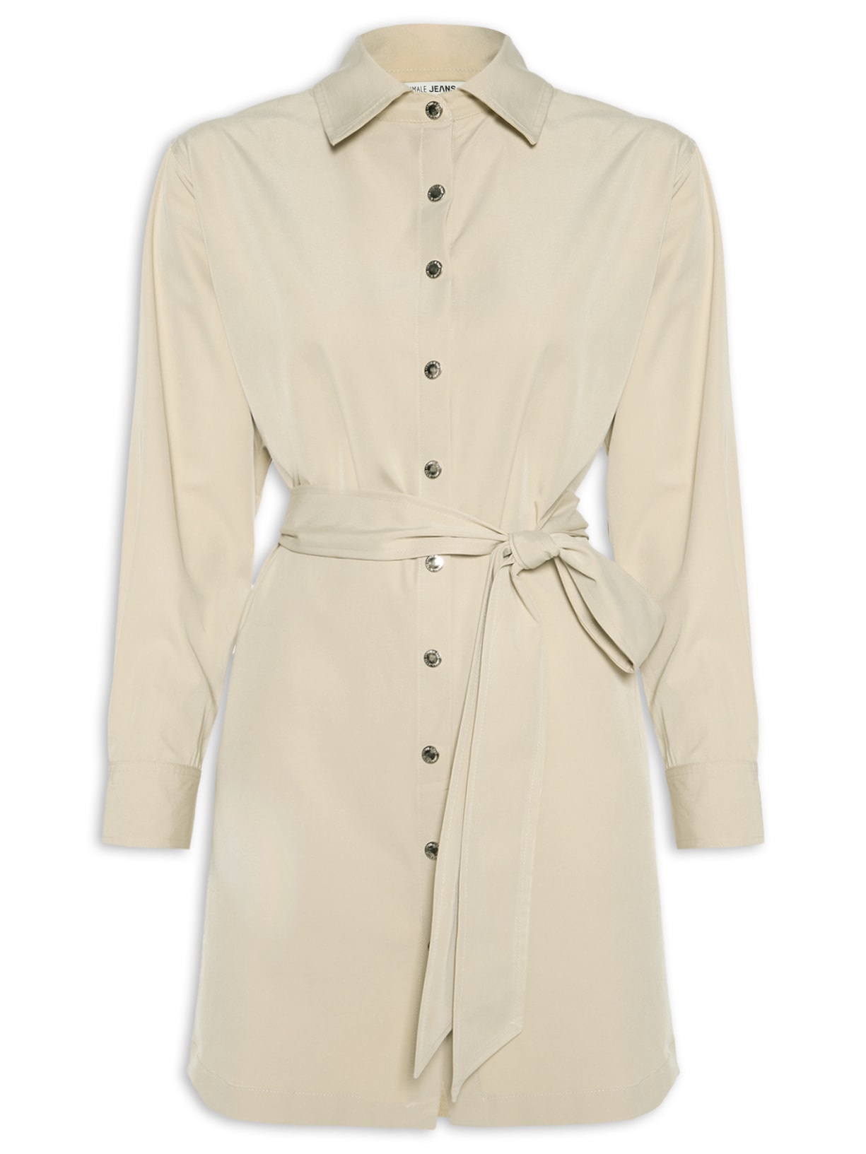 Vestido Curto Pence - Cinza