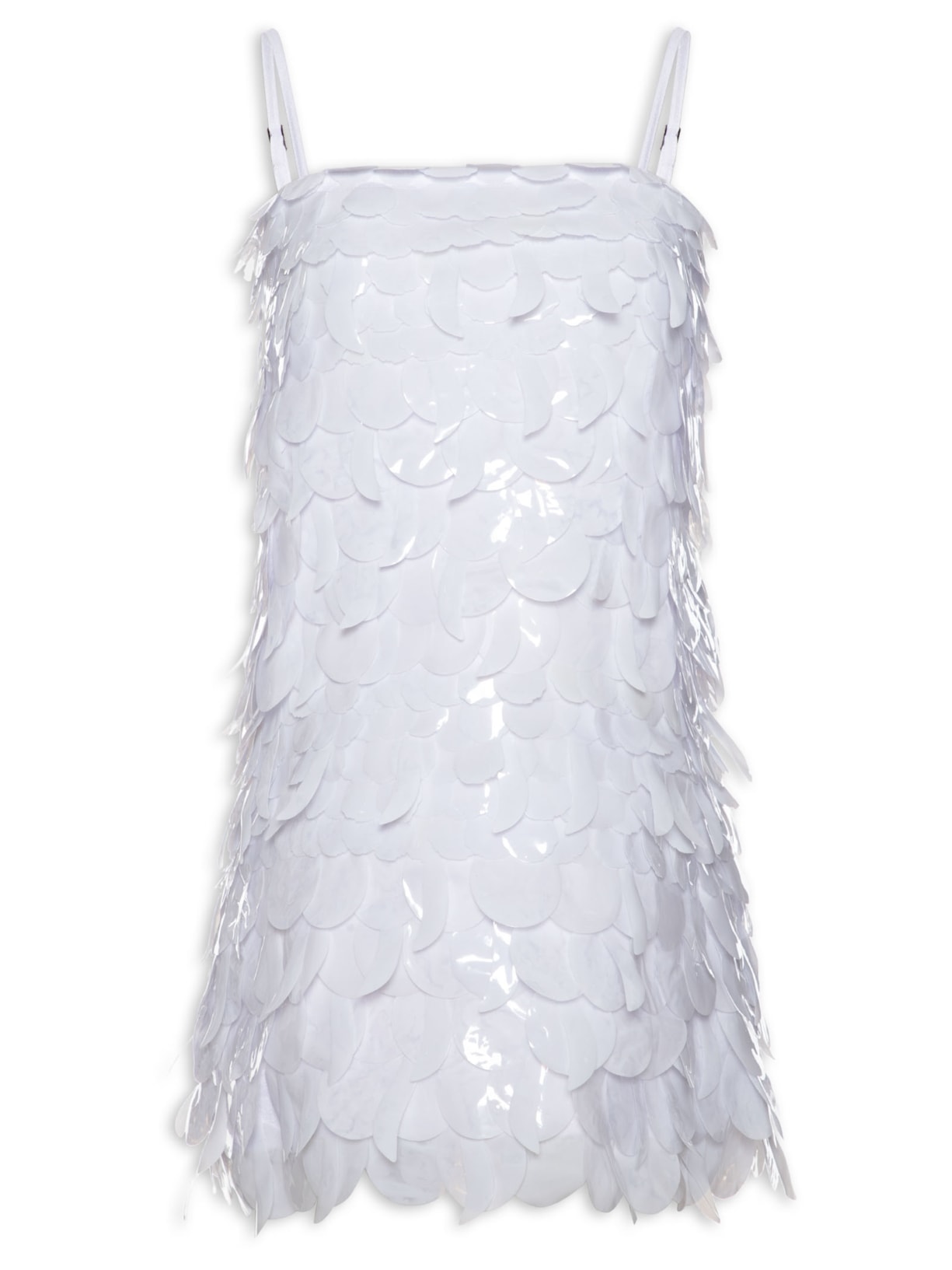 Vestido Curto Pescadora - Branco