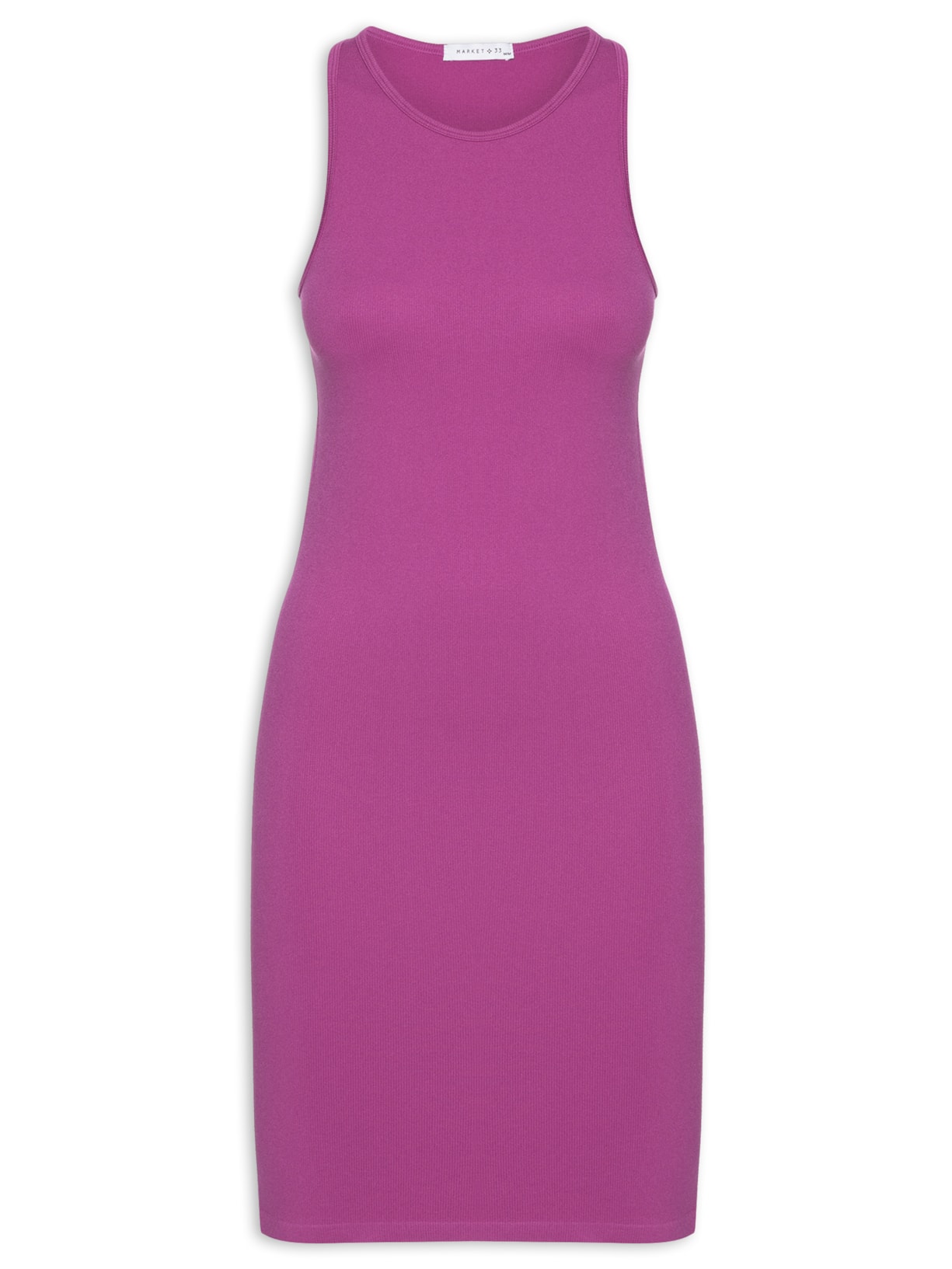 Vestido Curto Poliamida - Rosa