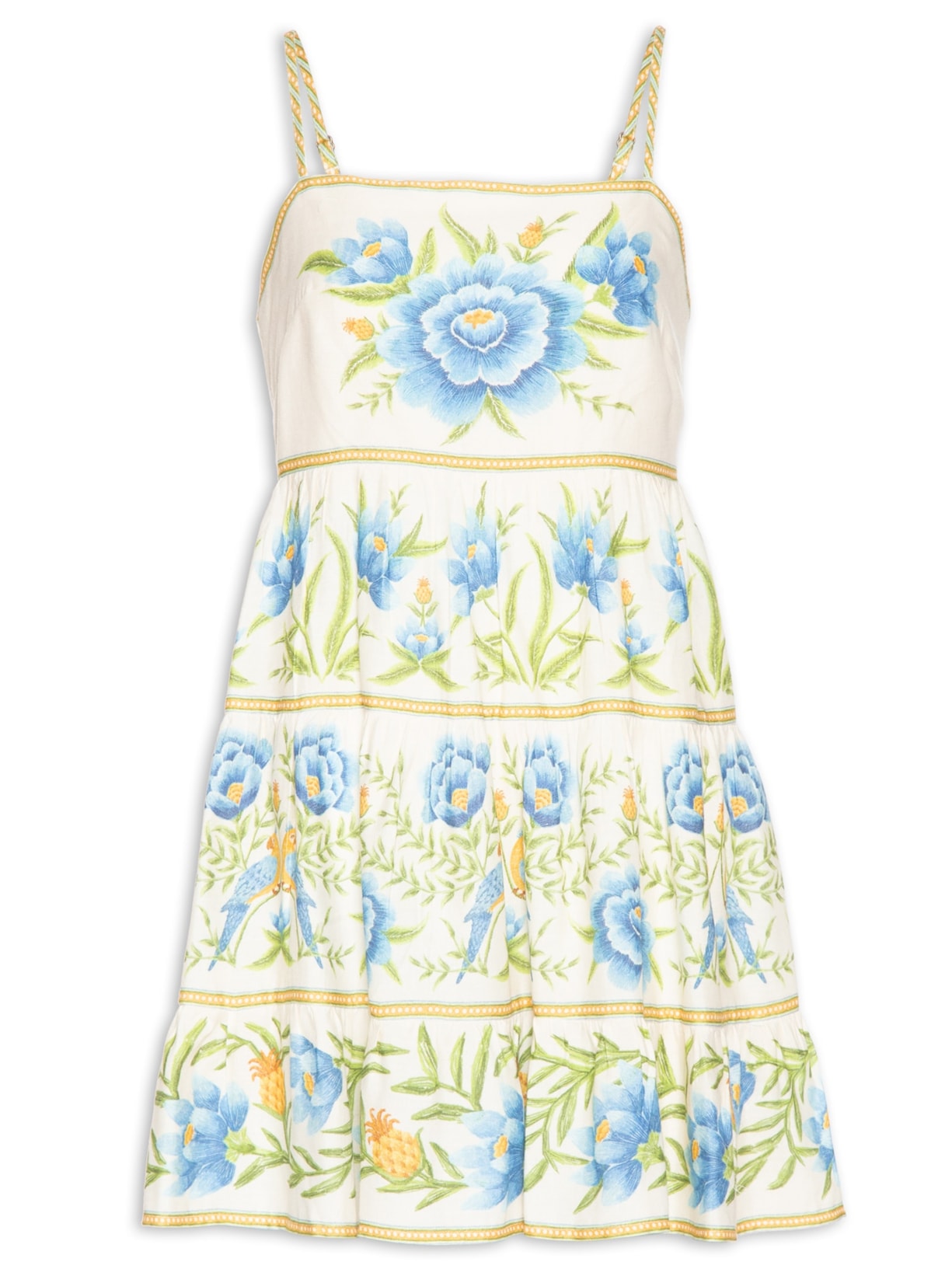 Vestido Curto Puglia - Azul