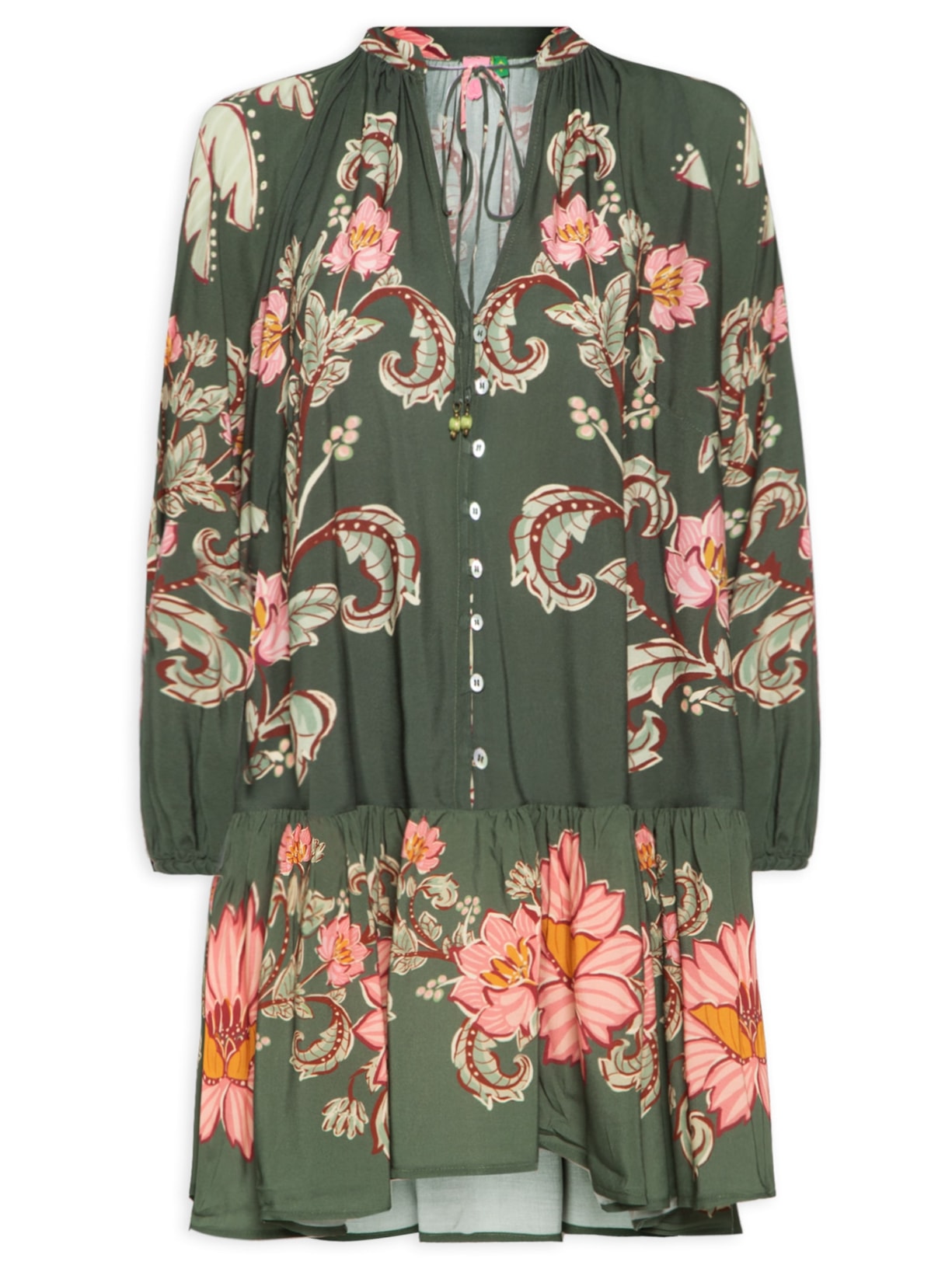 Vestido Curto Ravenala - Verde