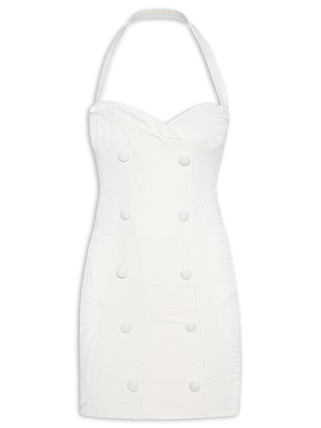 Vestido Curto Retrô Vestô Emily - Branco