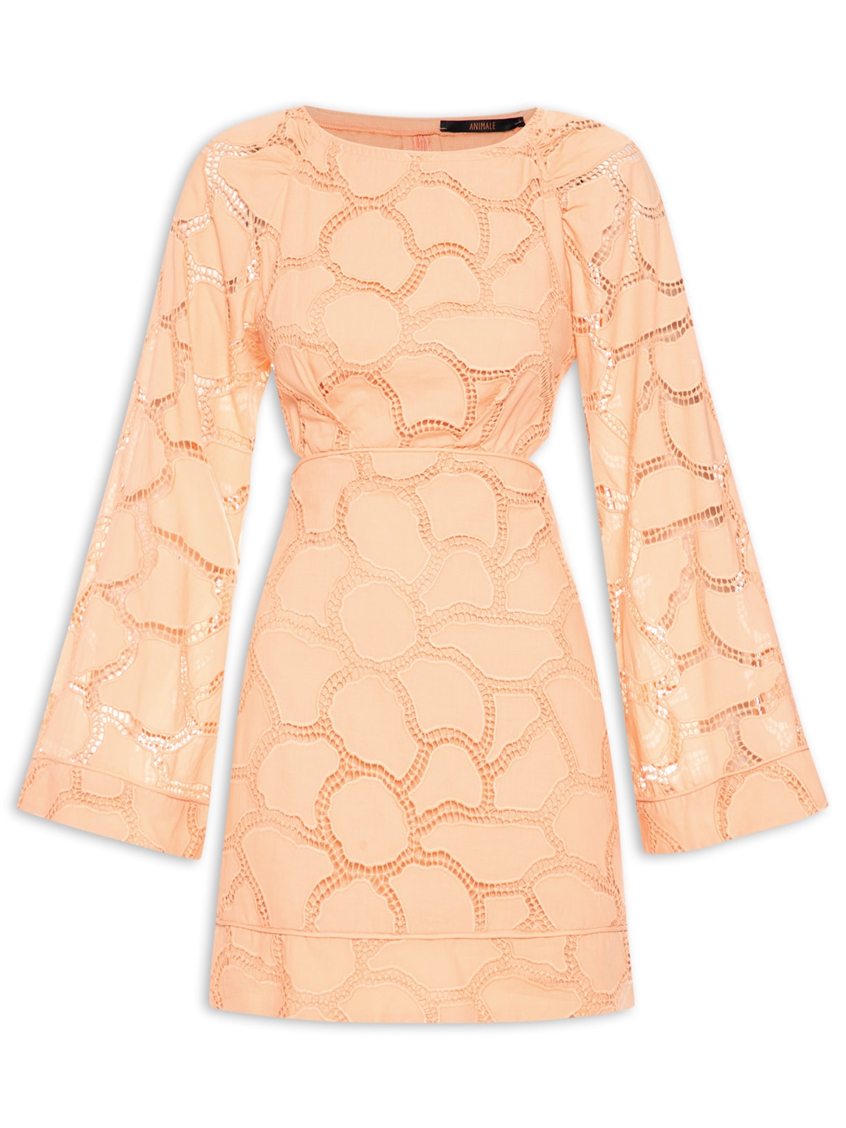 Vestido Curto Rose Gold - Laranja