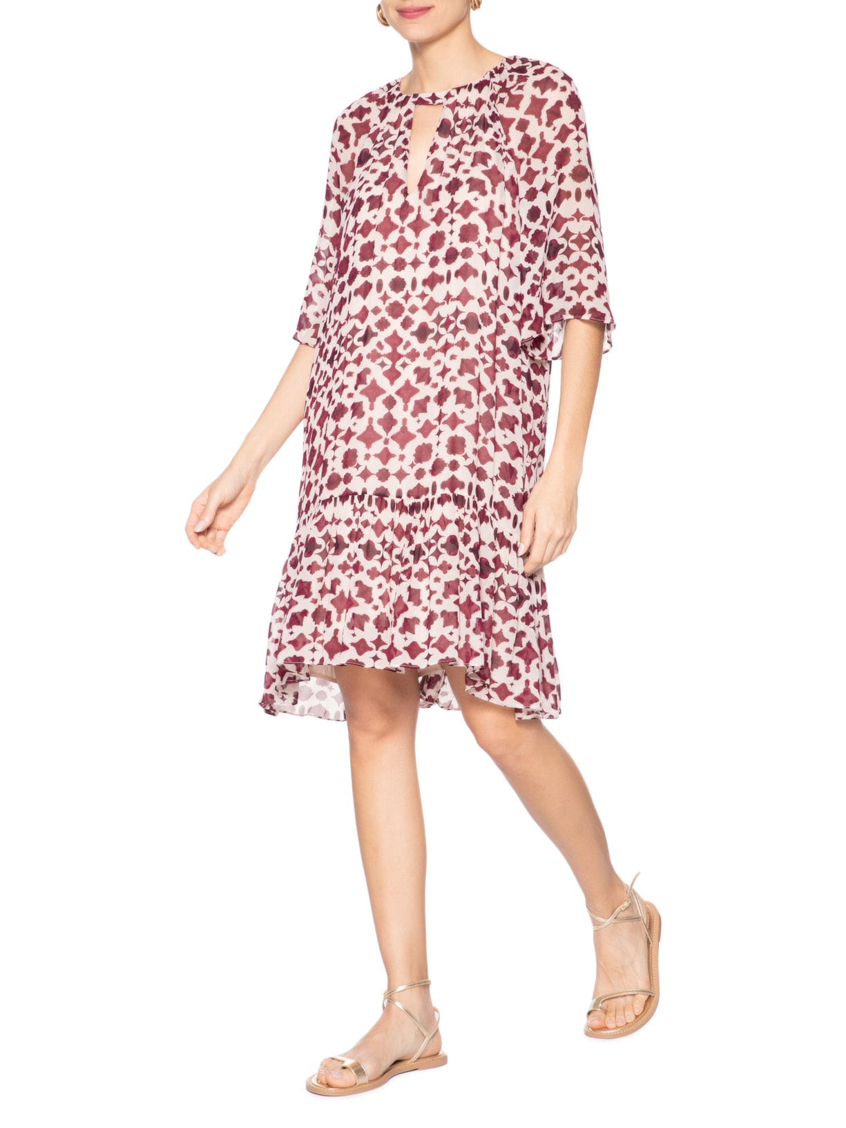 Vestido Curto Rosie Vermelho Le Lis