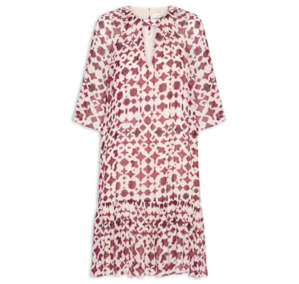 Vestido Curto Rosie - Vermelho