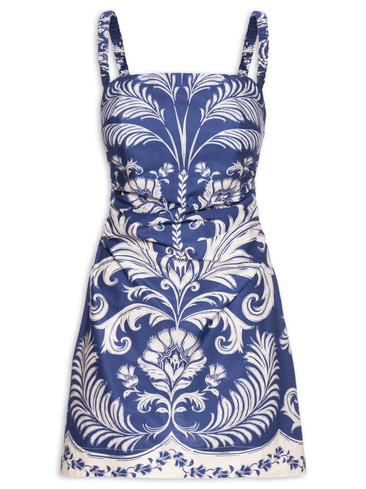 Vestido Curto Santorini - Azul