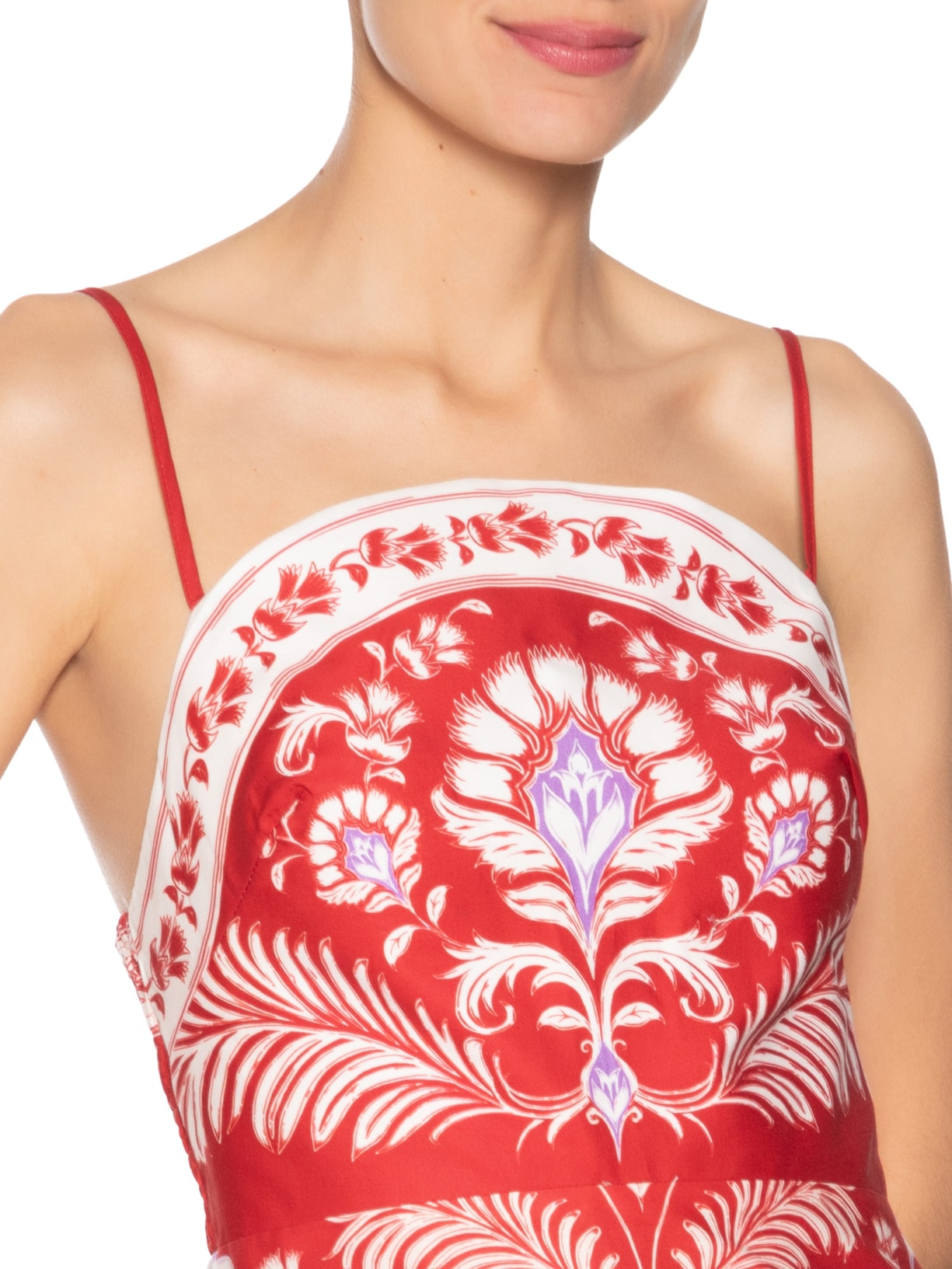 Vestido Curto Santorini Vermelho Farm