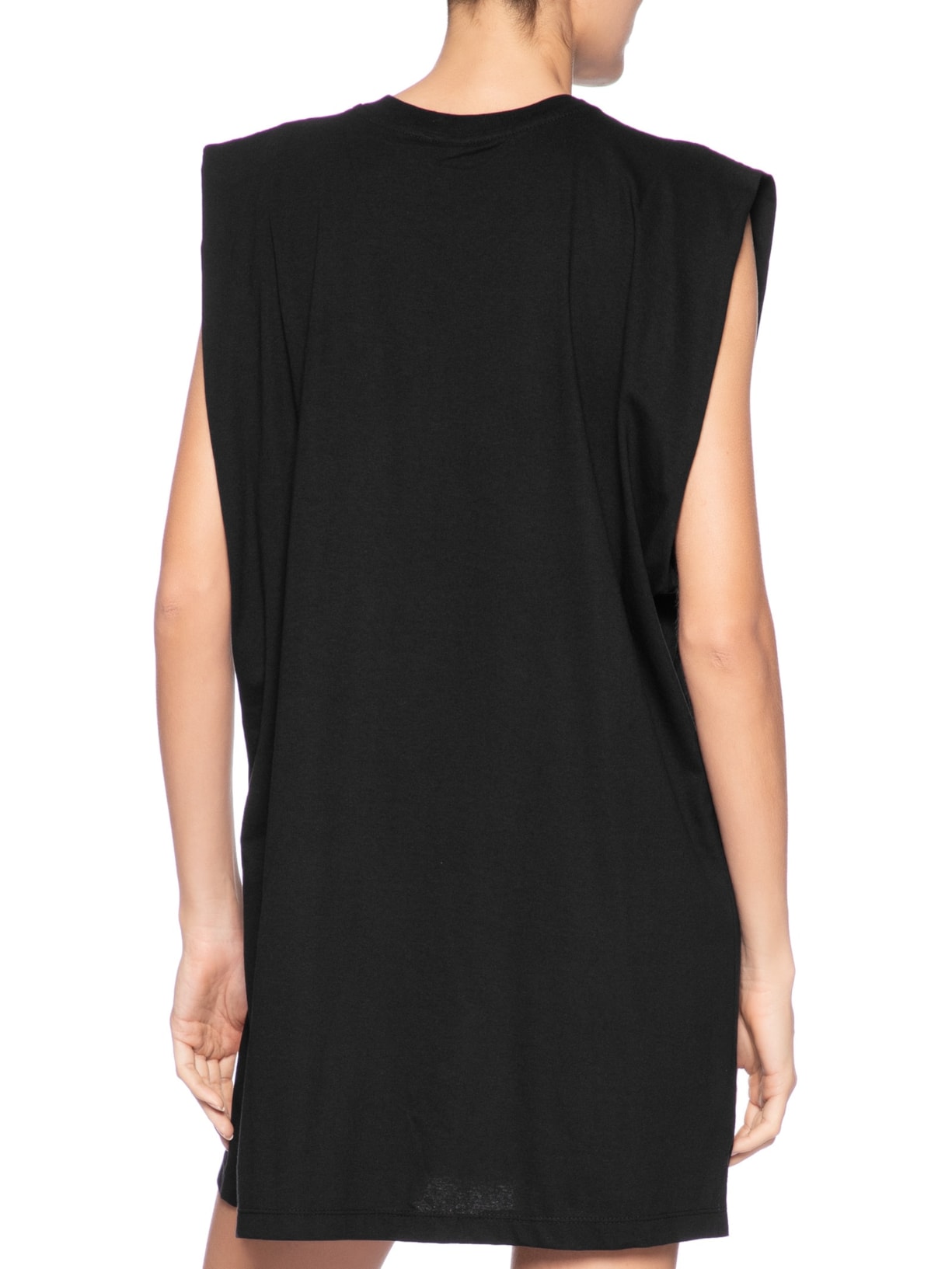 Vestido Curto Selva De Cor Preto Farm
