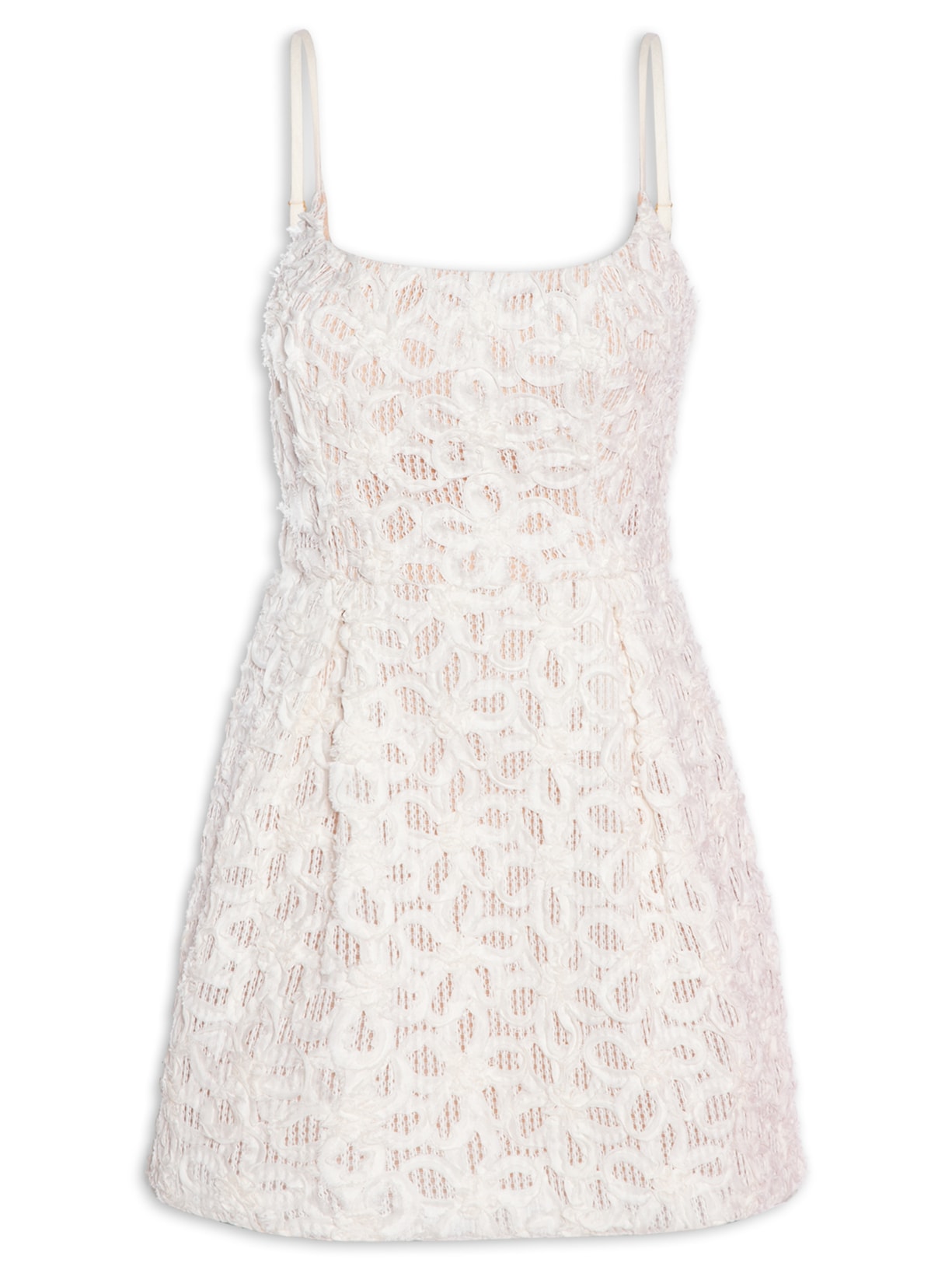 Vestido Curto Serena - Off White