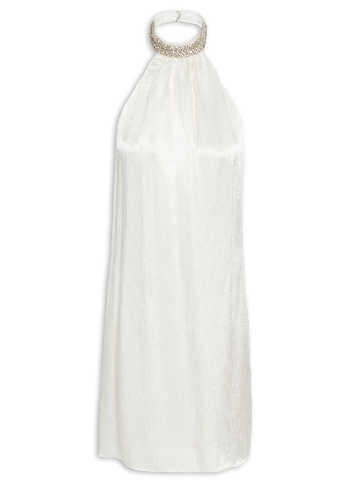 Vestido Curto Shine - Branco