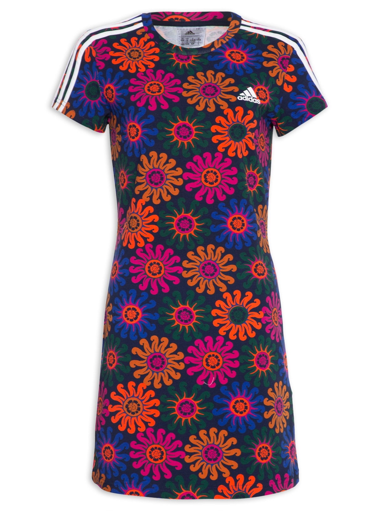 Vestido Curto Slim - Azul