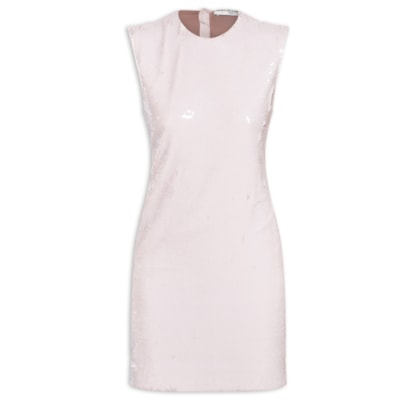 Vestido Curto Slim - Rosa