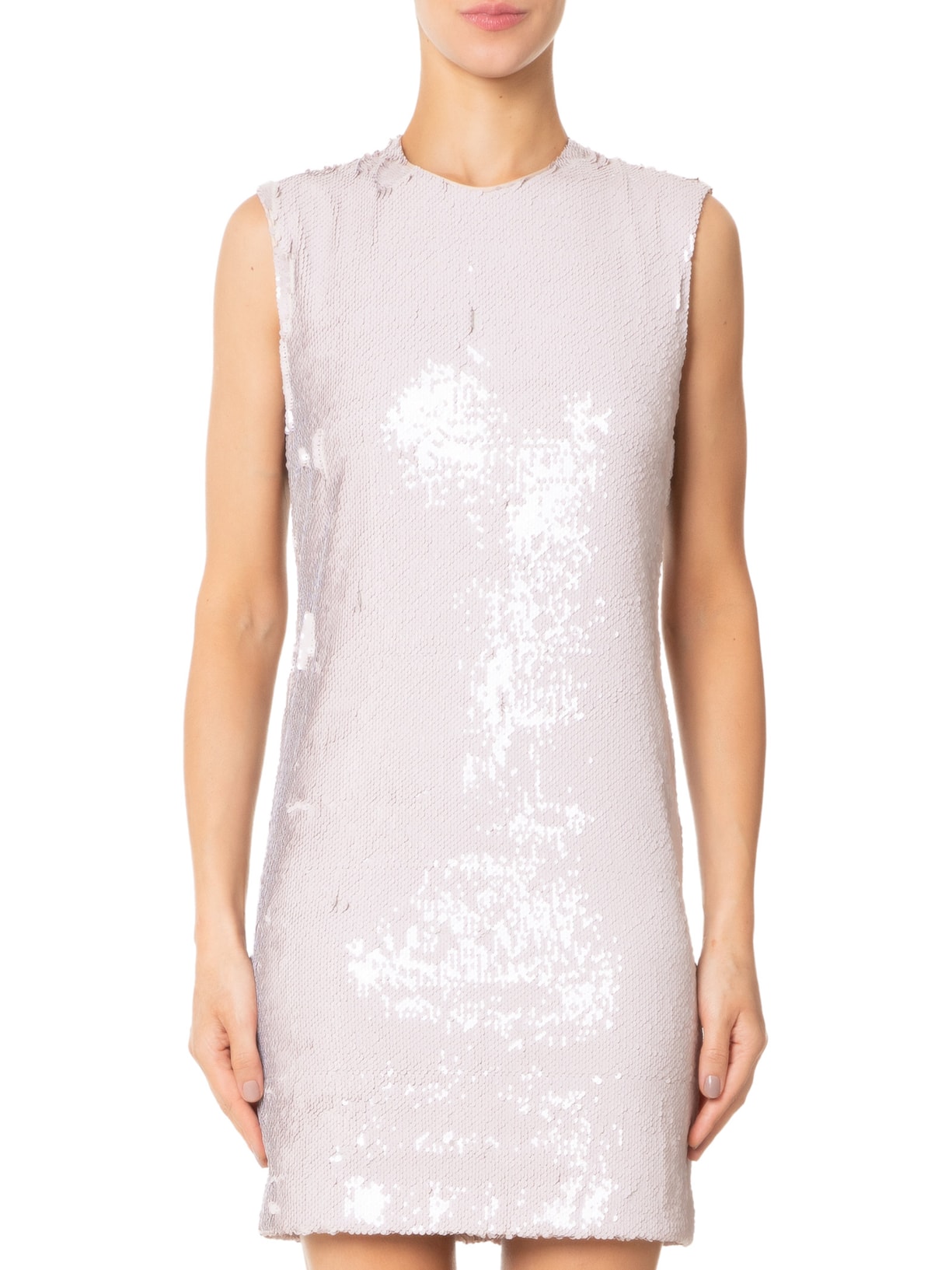 Vestido Curto Slim Rosa Reinaldo Lourenço
