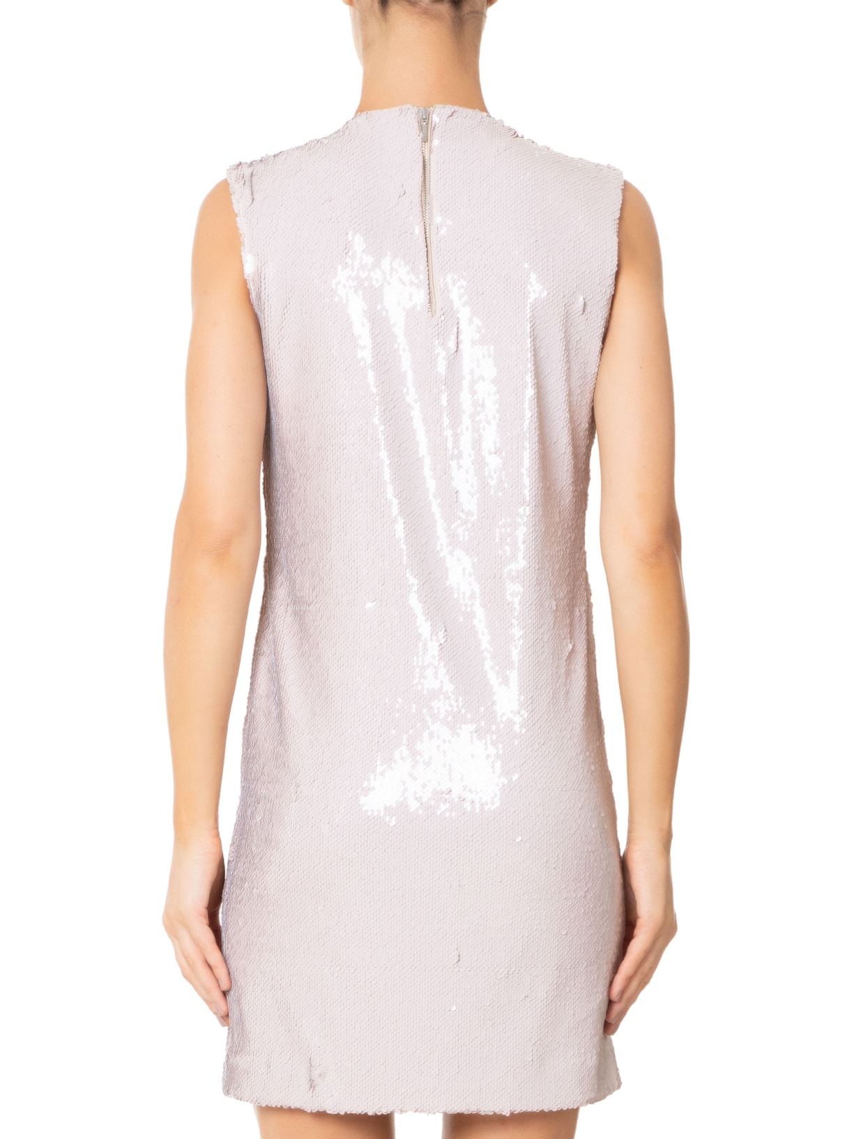 Vestido Curto Slim Rosa Reinaldo Lourenço