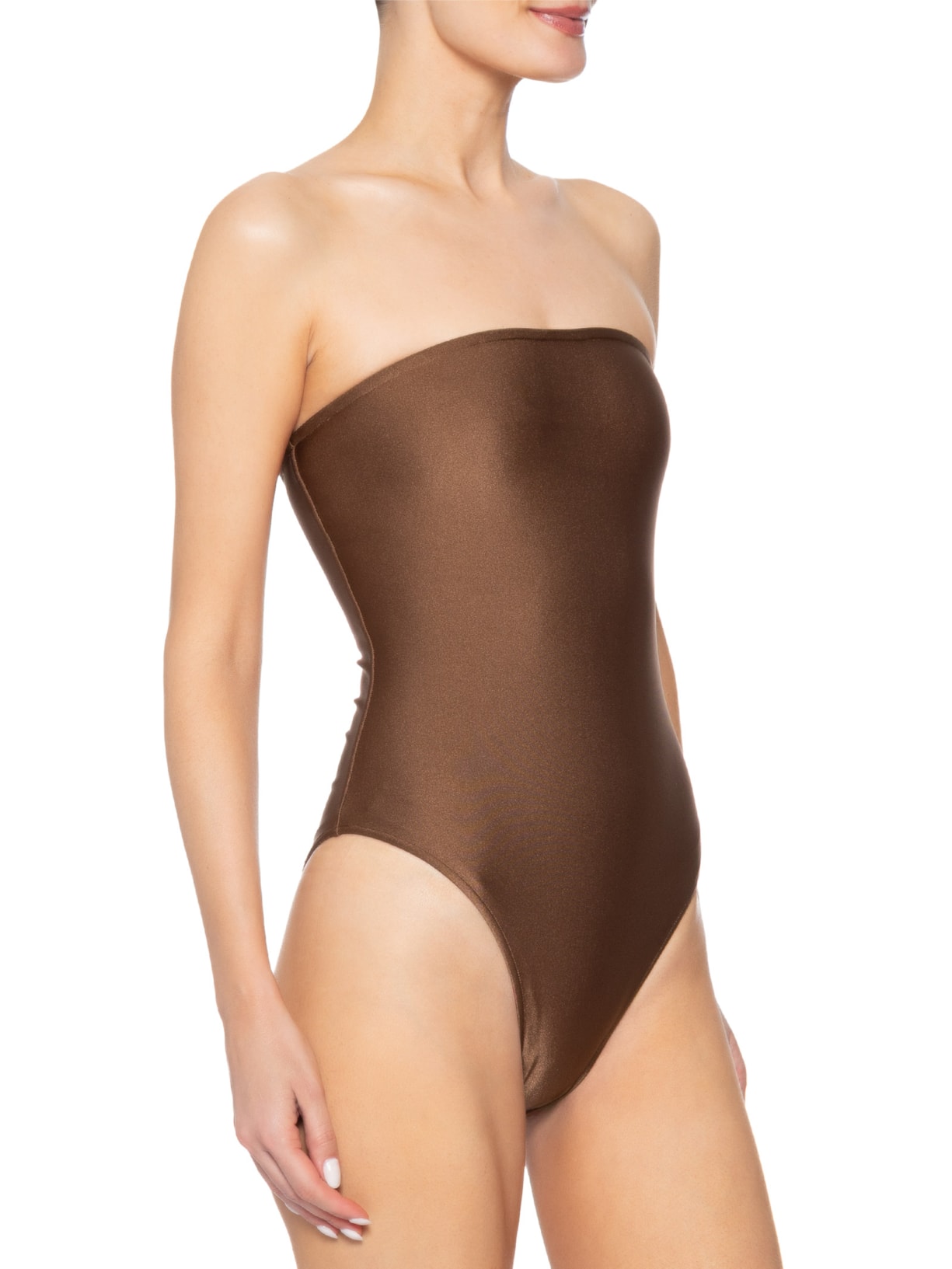 Vestido Curto Square Marrom Adriana Degreas