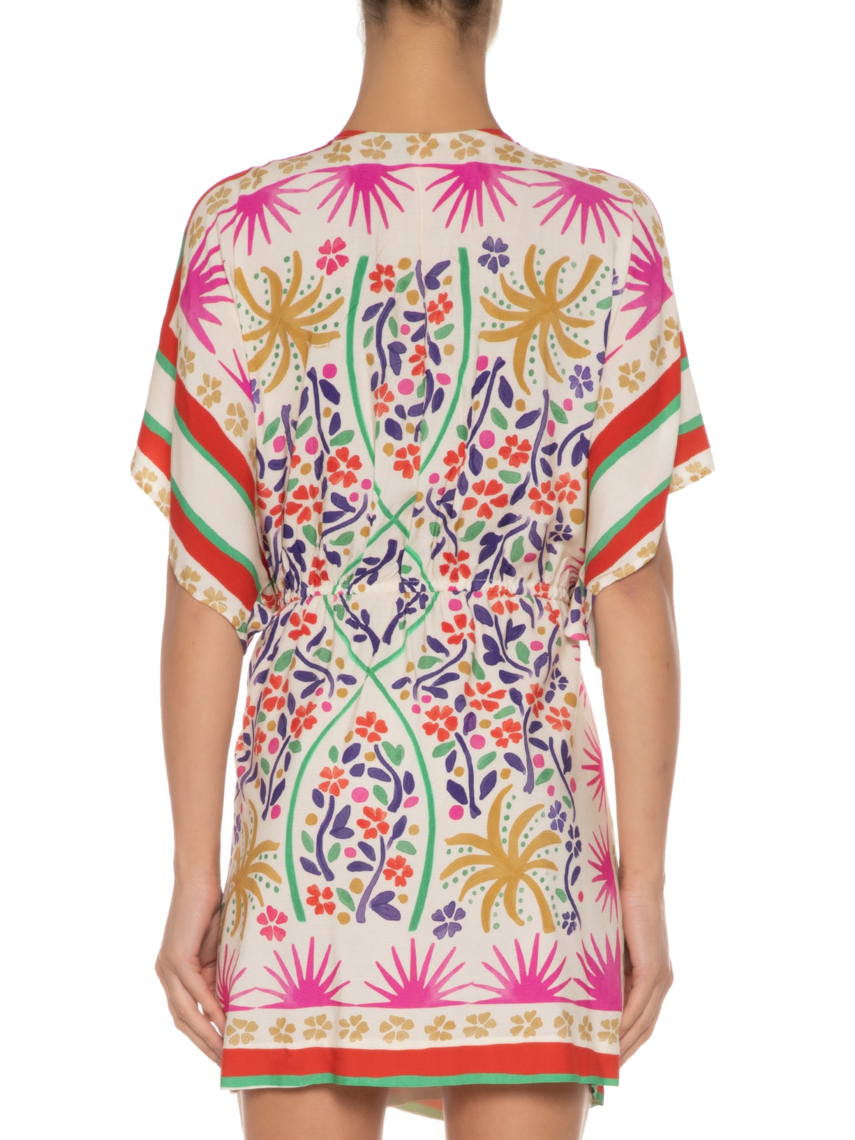 Vestido Curto Tarde De Verão Off White Farm