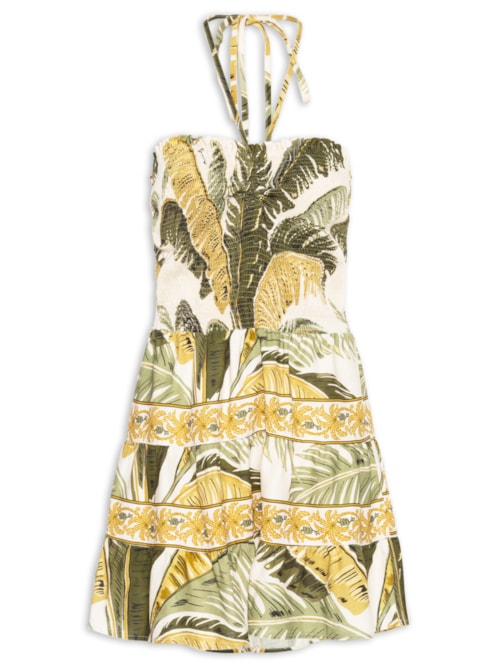 Vestido Curto Trancoso - Verde