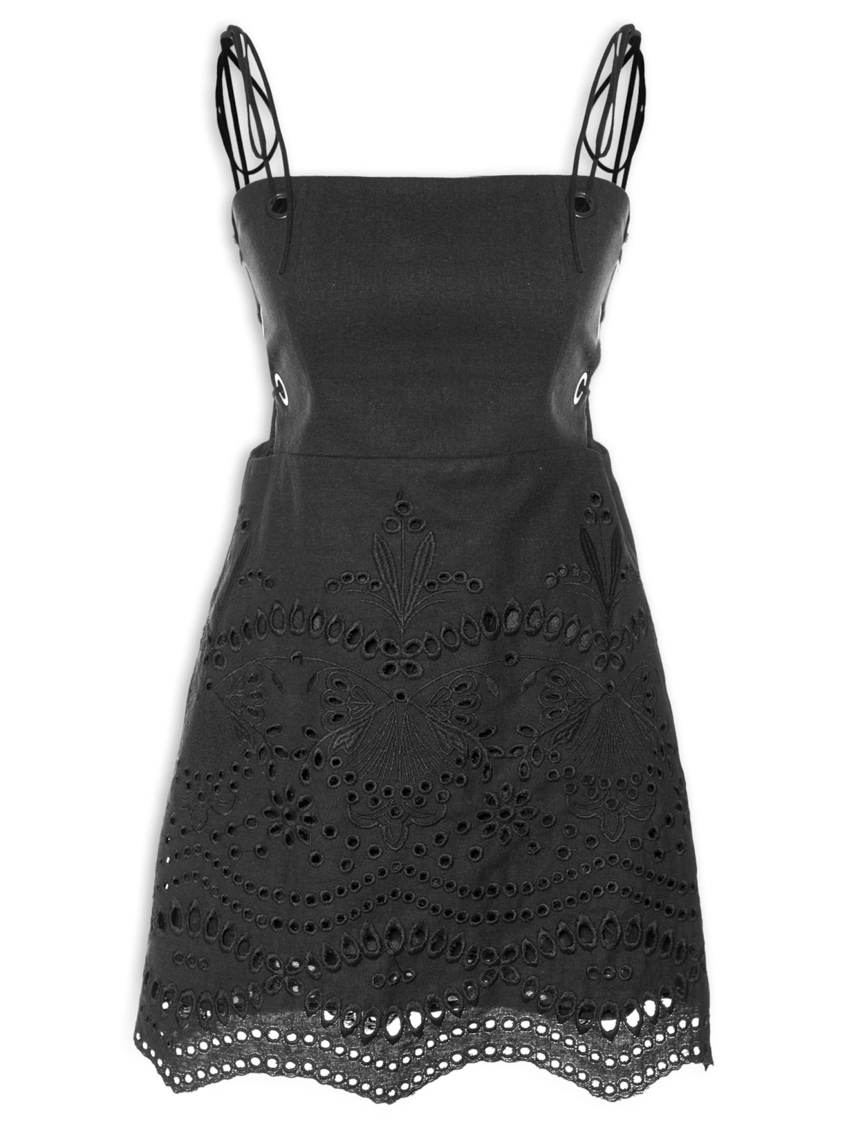 Vestido Curto Trippin - Preto