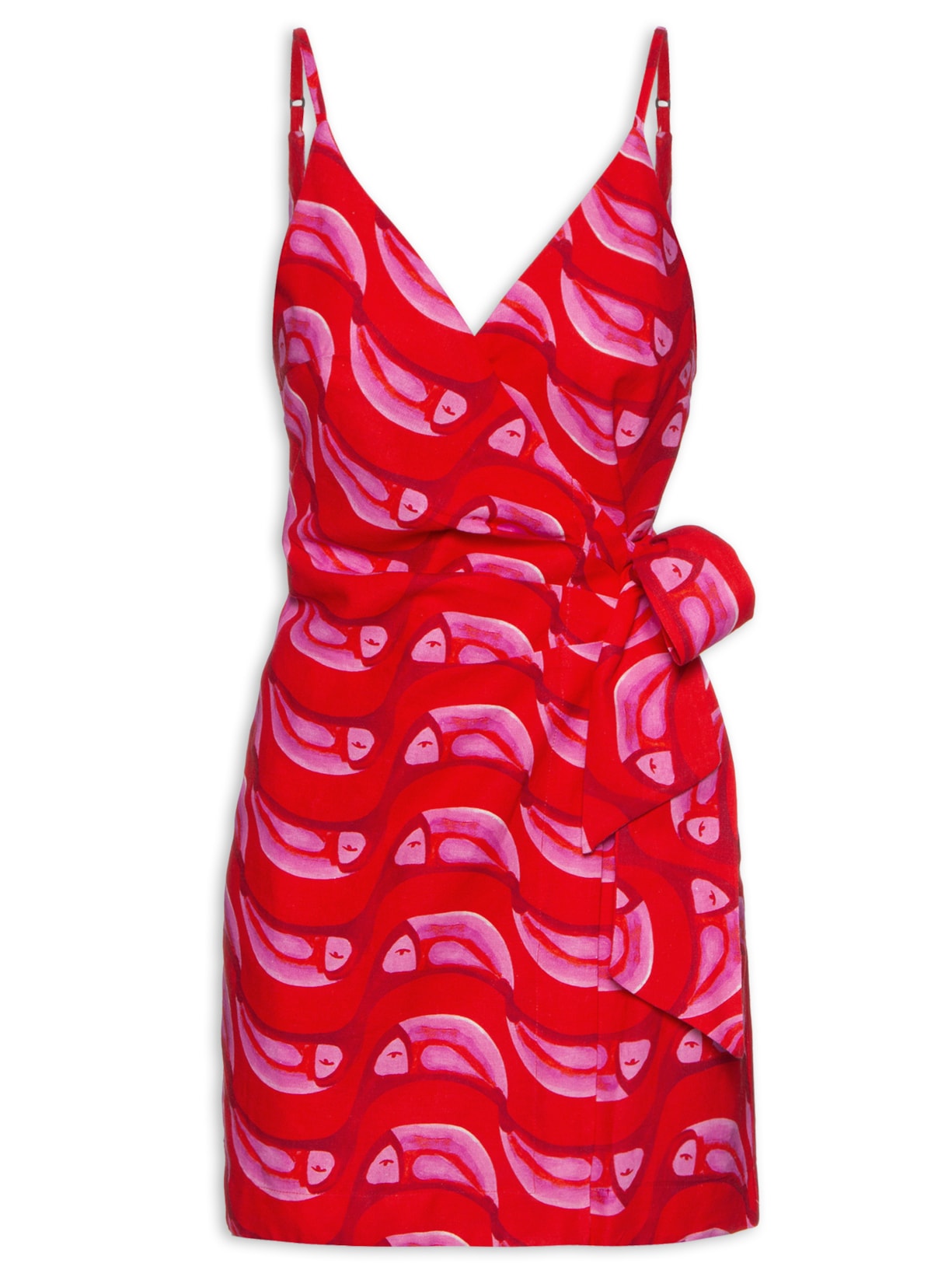 Vestido Curto Tucabacana - Vermelho