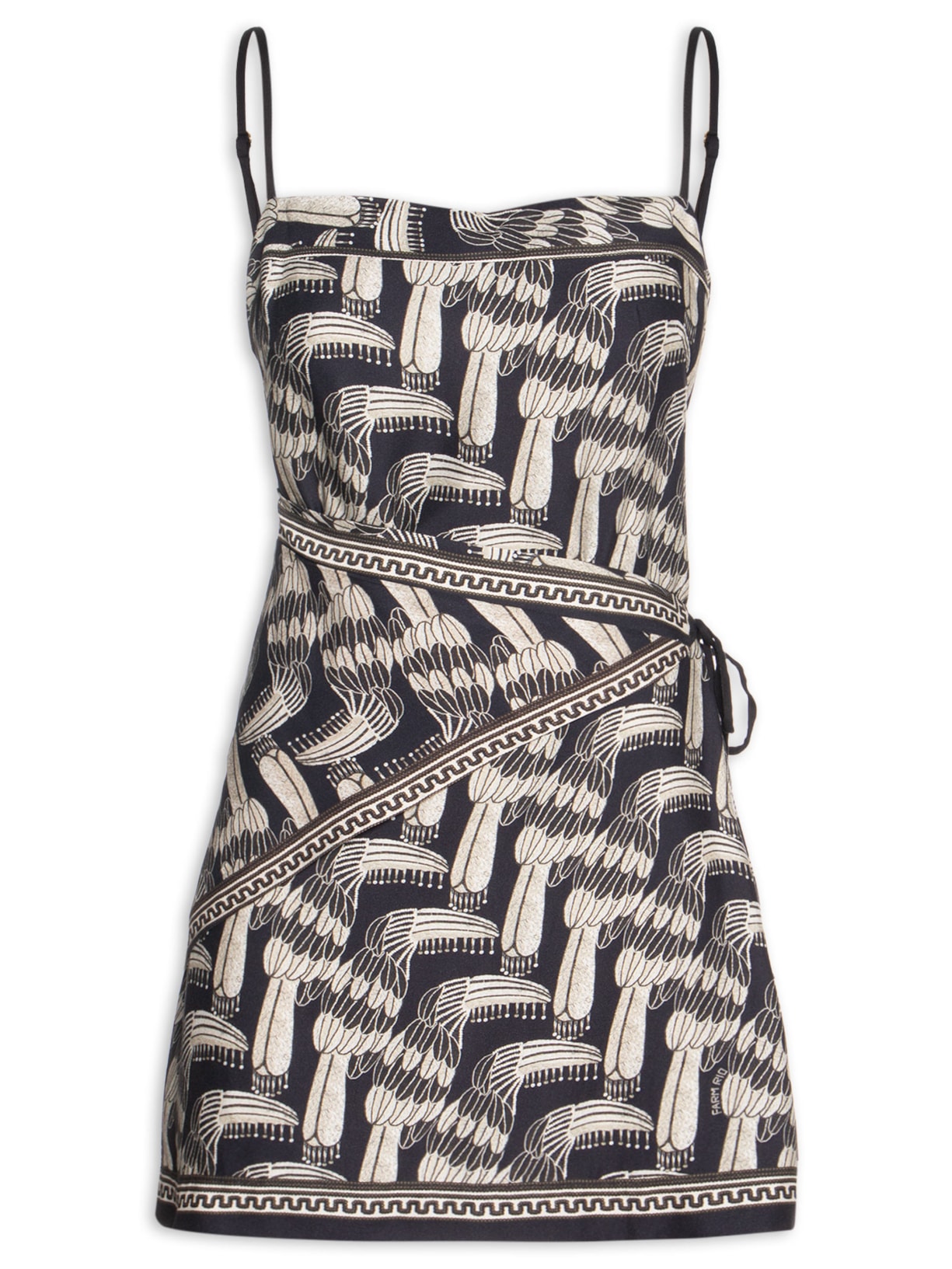 Vestido Curto Tucanário - Preto