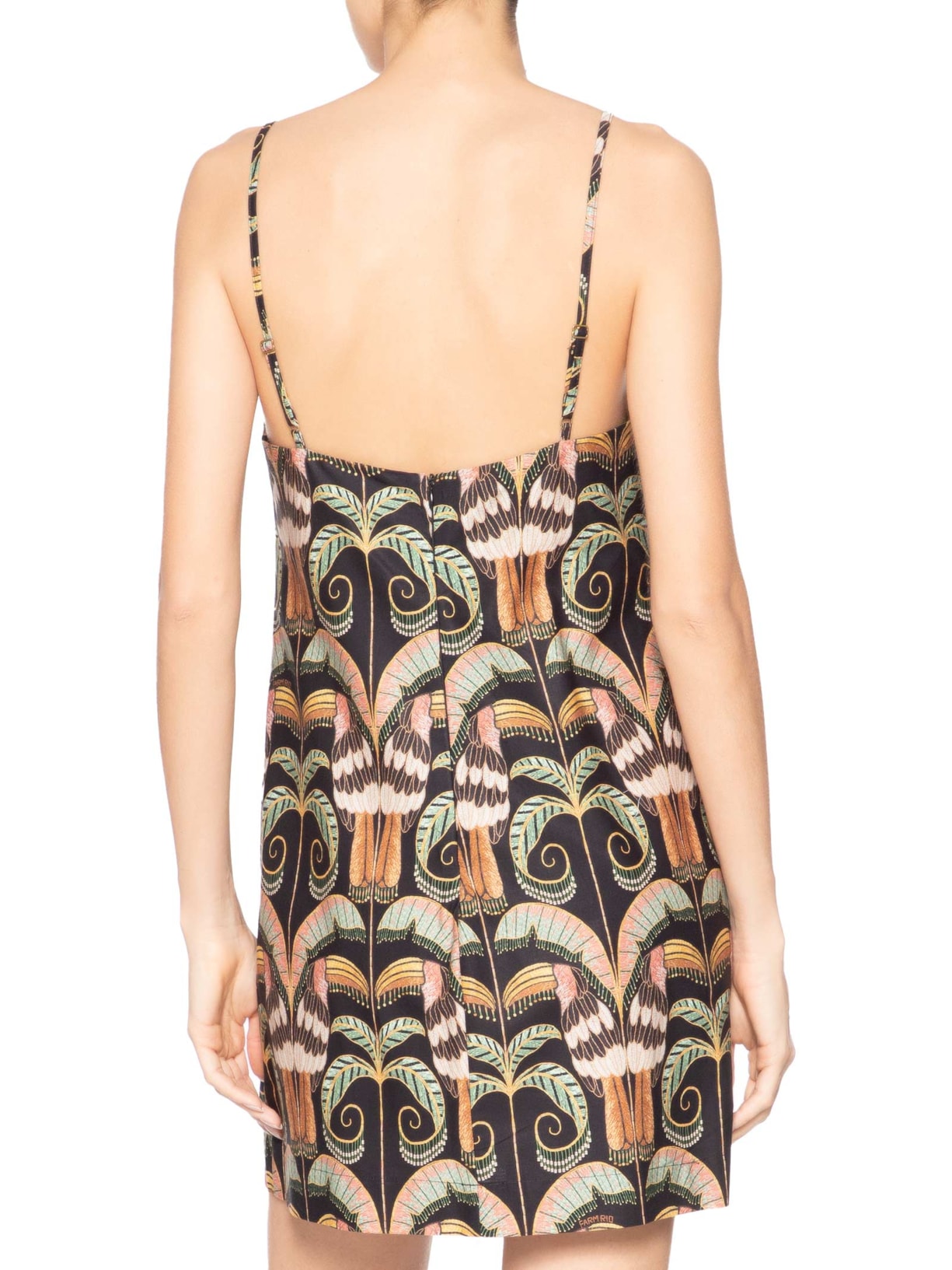 Vestido Curto Tucano Real Preto Farm