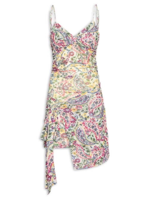 Vestido Curto Tule Brisa De Flor - Rosa