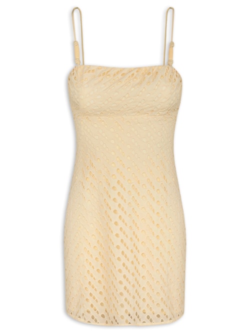 Vestido Curto Venice DT - Amarelo