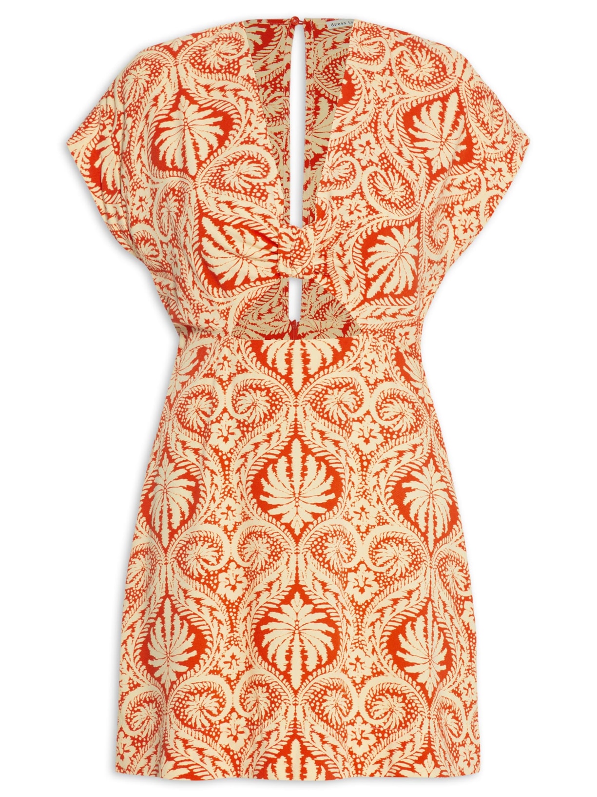 Vestido Curto Verano Beta - Vermelho