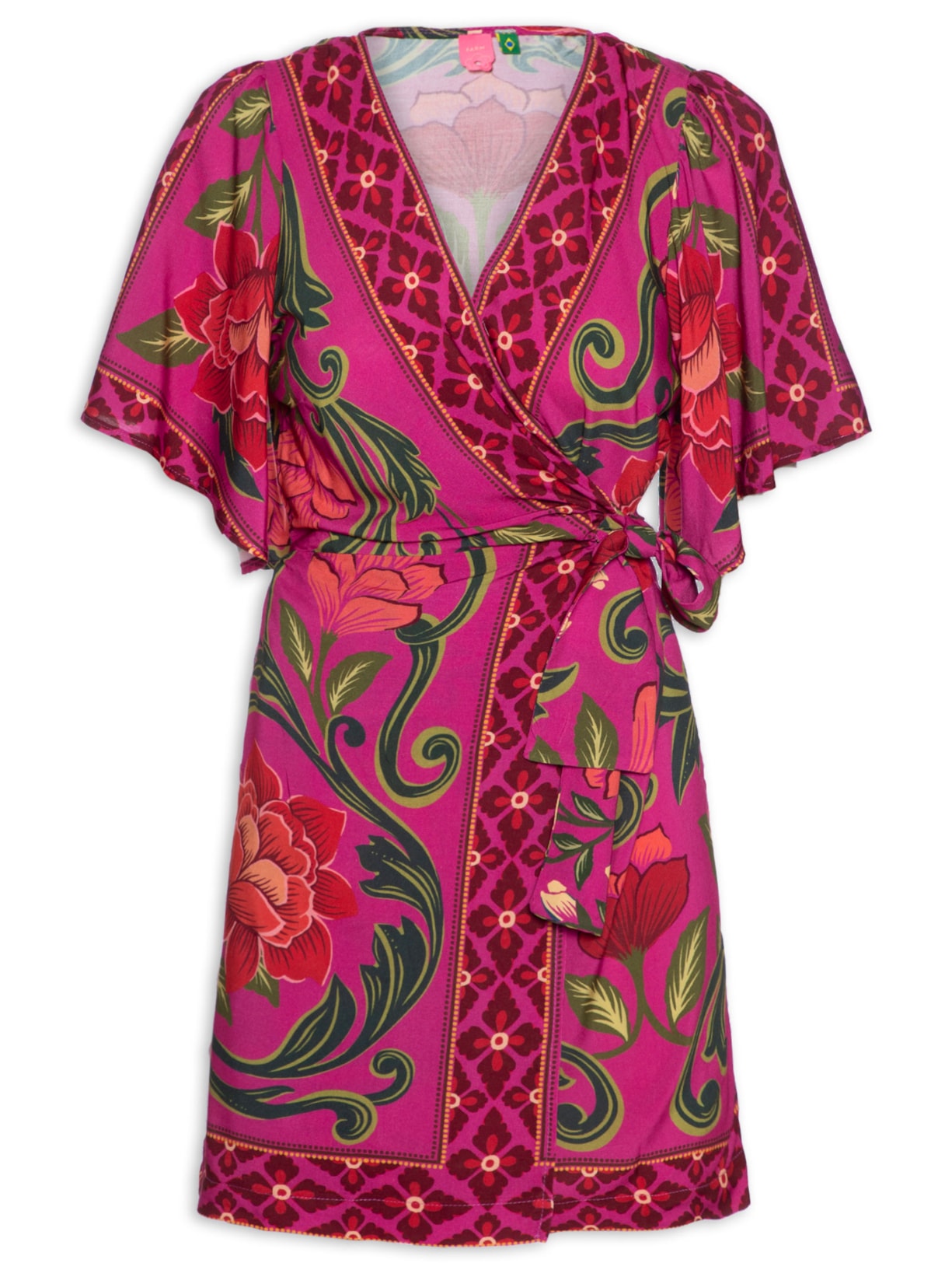 Vestido Curto Viena - Rosa