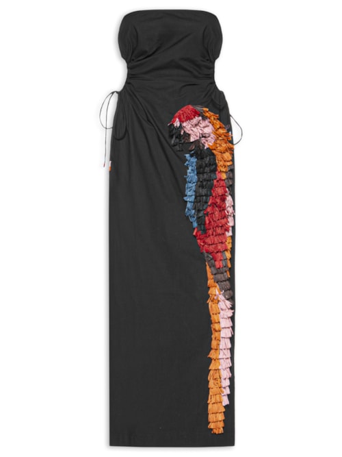 Vestido Cutwork Araraquara - Preto